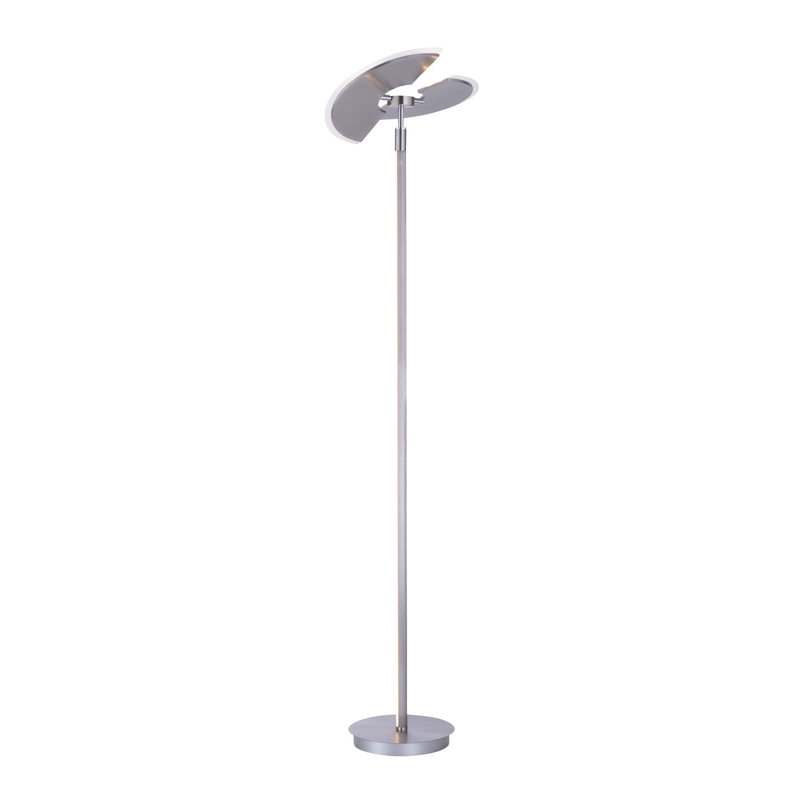 PURE Mutil LED-golvlampa, dimmer CCT silver