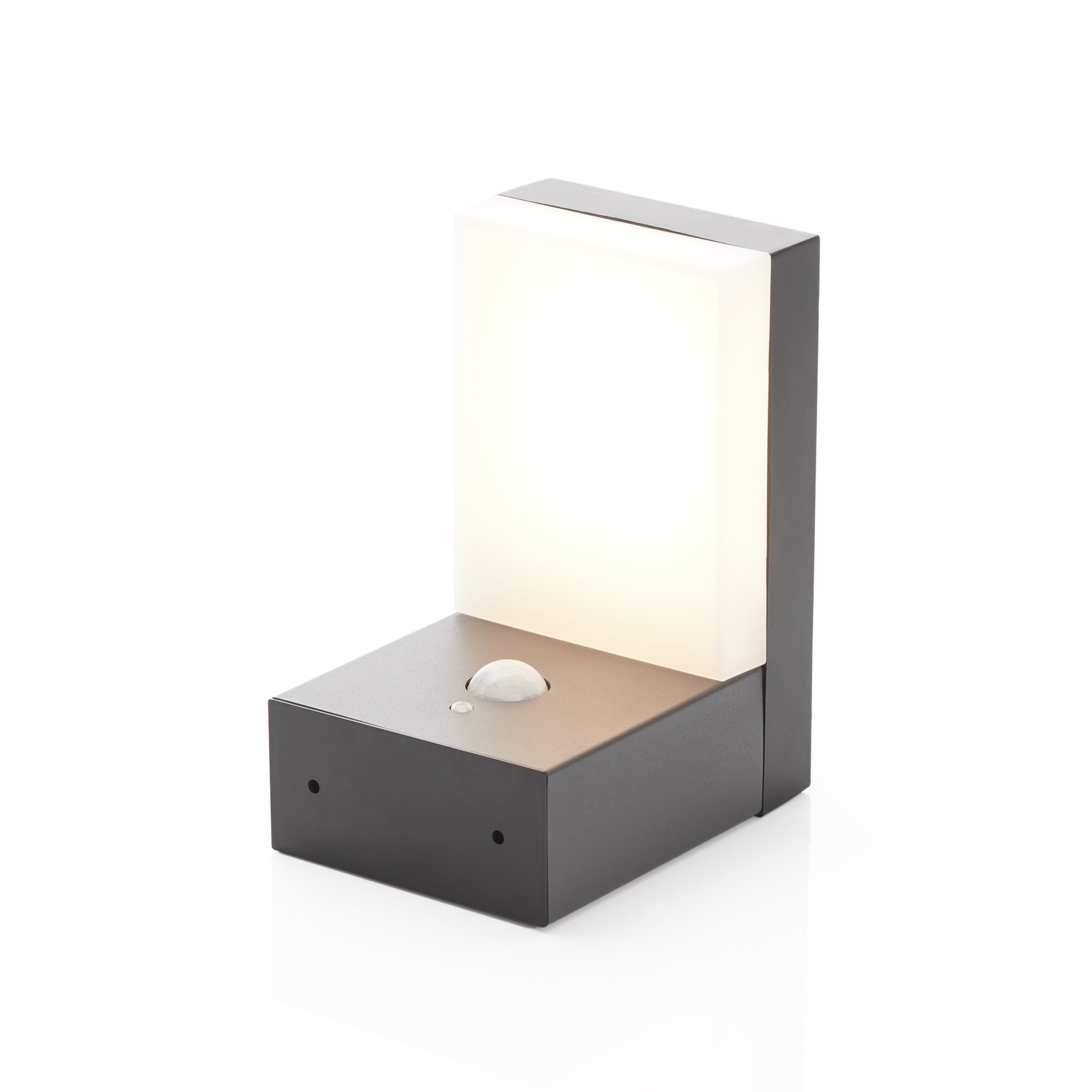 Chioma LED Solar Cell Buiten Wandlamp w/Sensor Dark Grey - Lindby