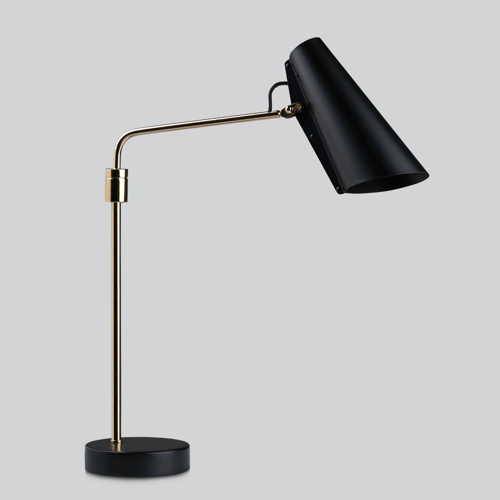 Northern Birdy Swing table lamp, black/brass