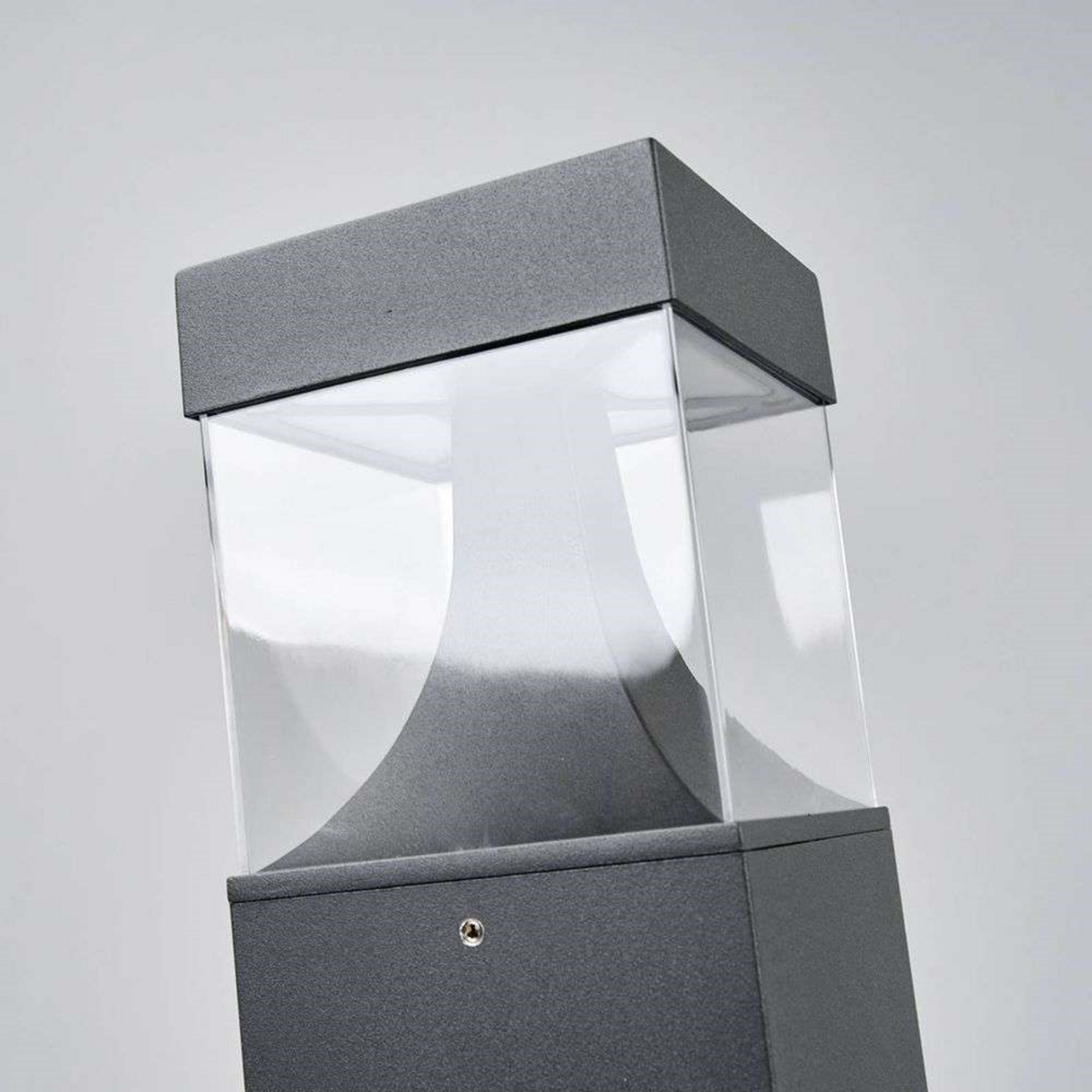 Egon Buiten Tuinlamp Graphite/Clear - Lucande