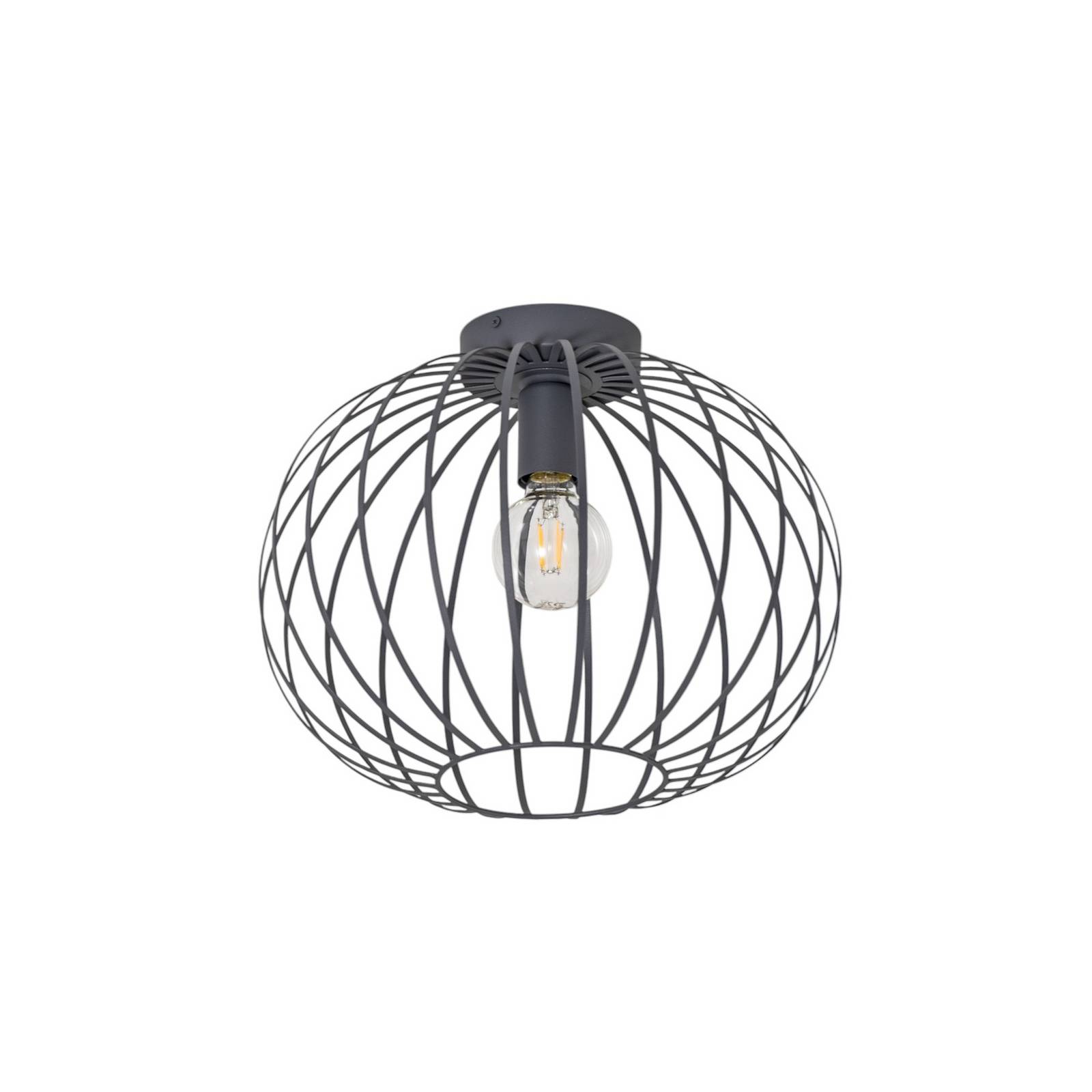 Deckenleuchte Valor, anthrazit, Stahl, Ø 40 cm