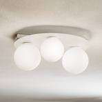 Firn ceiling light, round, one-bulb, gold