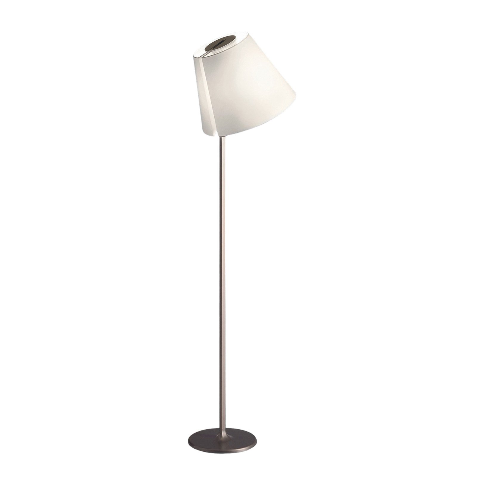 Artemide Melampo vloerlamp, 163 cm, brons ecru