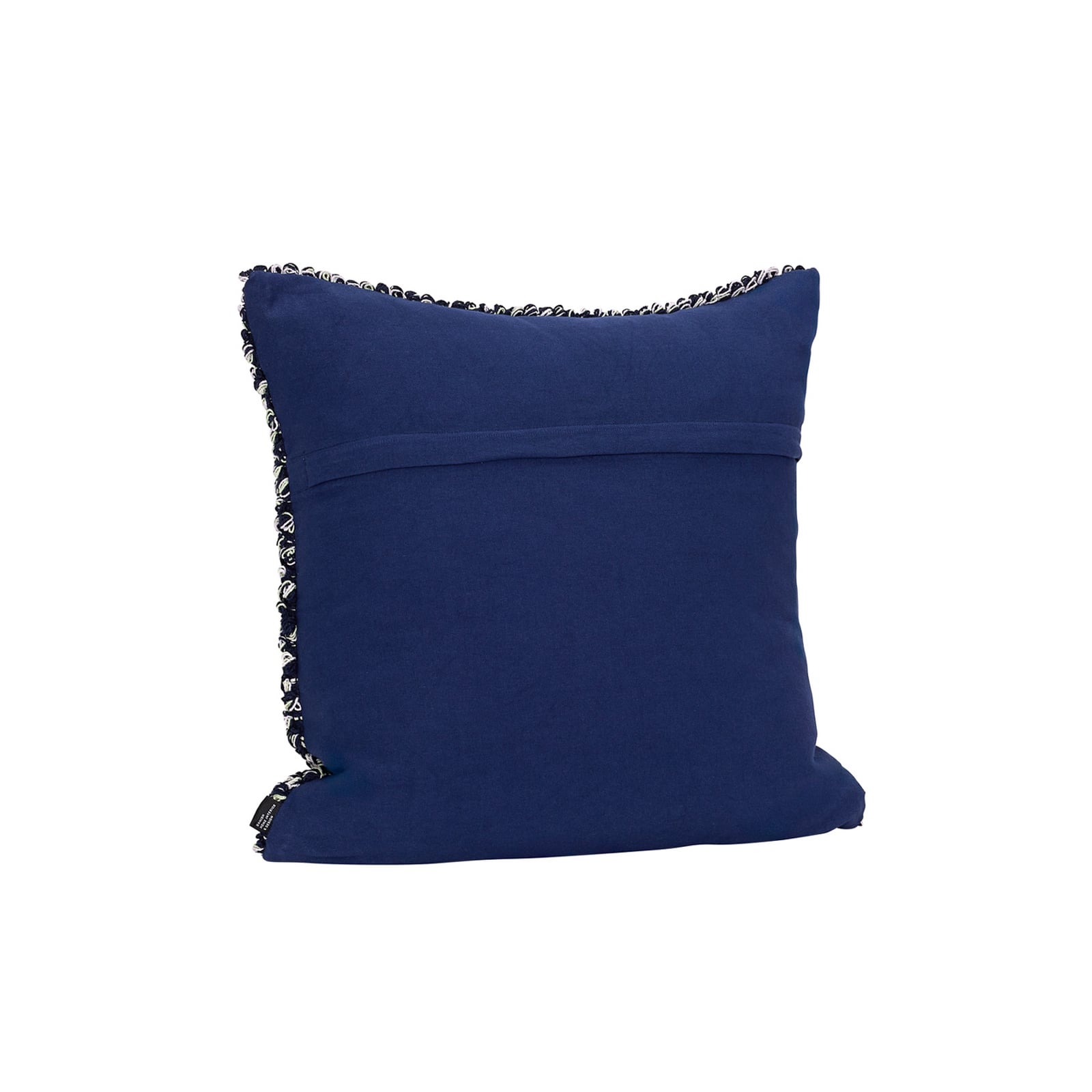 Cuscino Blend blu scuro, lunghezza 40 cm - Hübsch