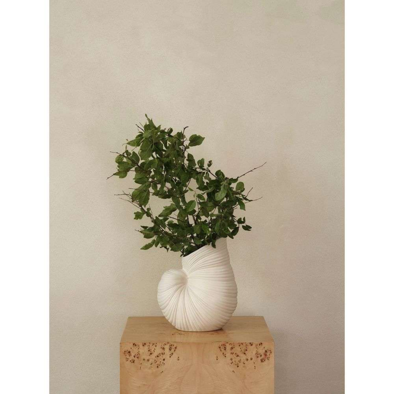 Shell Vase Off-White - Ferm Living