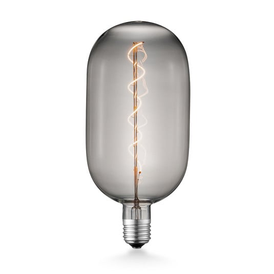 Ampoule LED Lucande E27 T140 4W 1 800K à intensité variable smoke