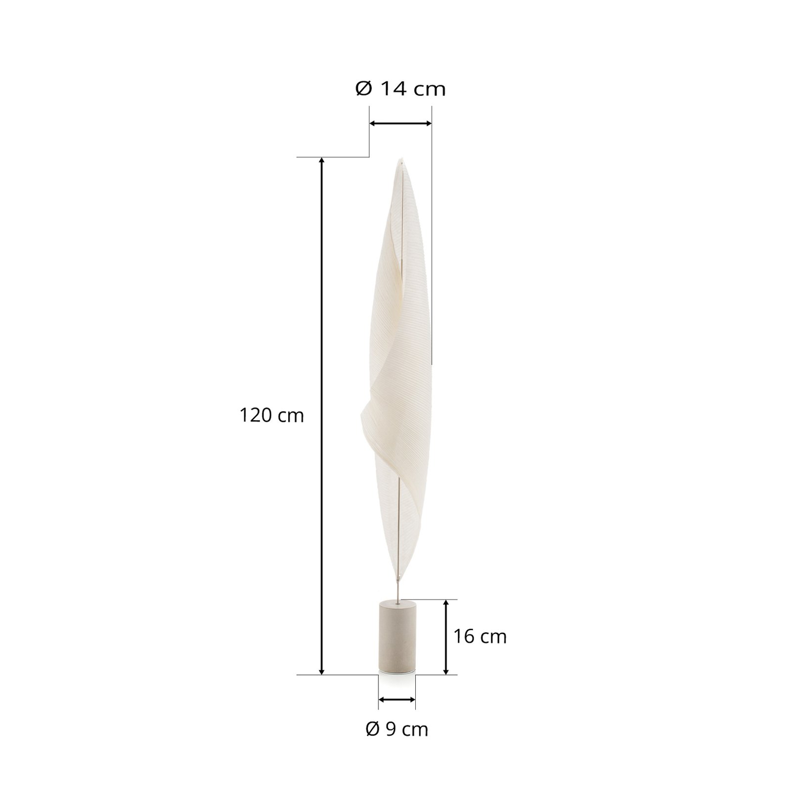 Ingo Maurer Wo-Tum-Bu 2 - LED vloerlamp