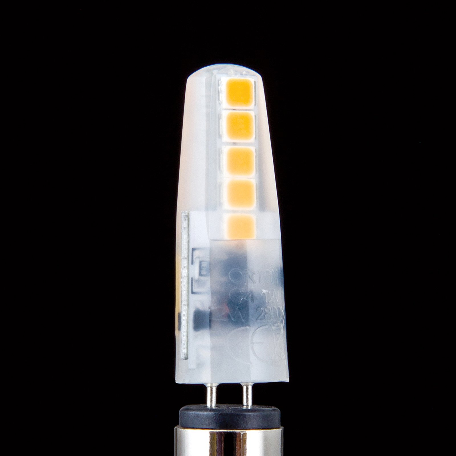 Kaksikantainen LED-lamppu G4 12V 1,8 W 2 700 K