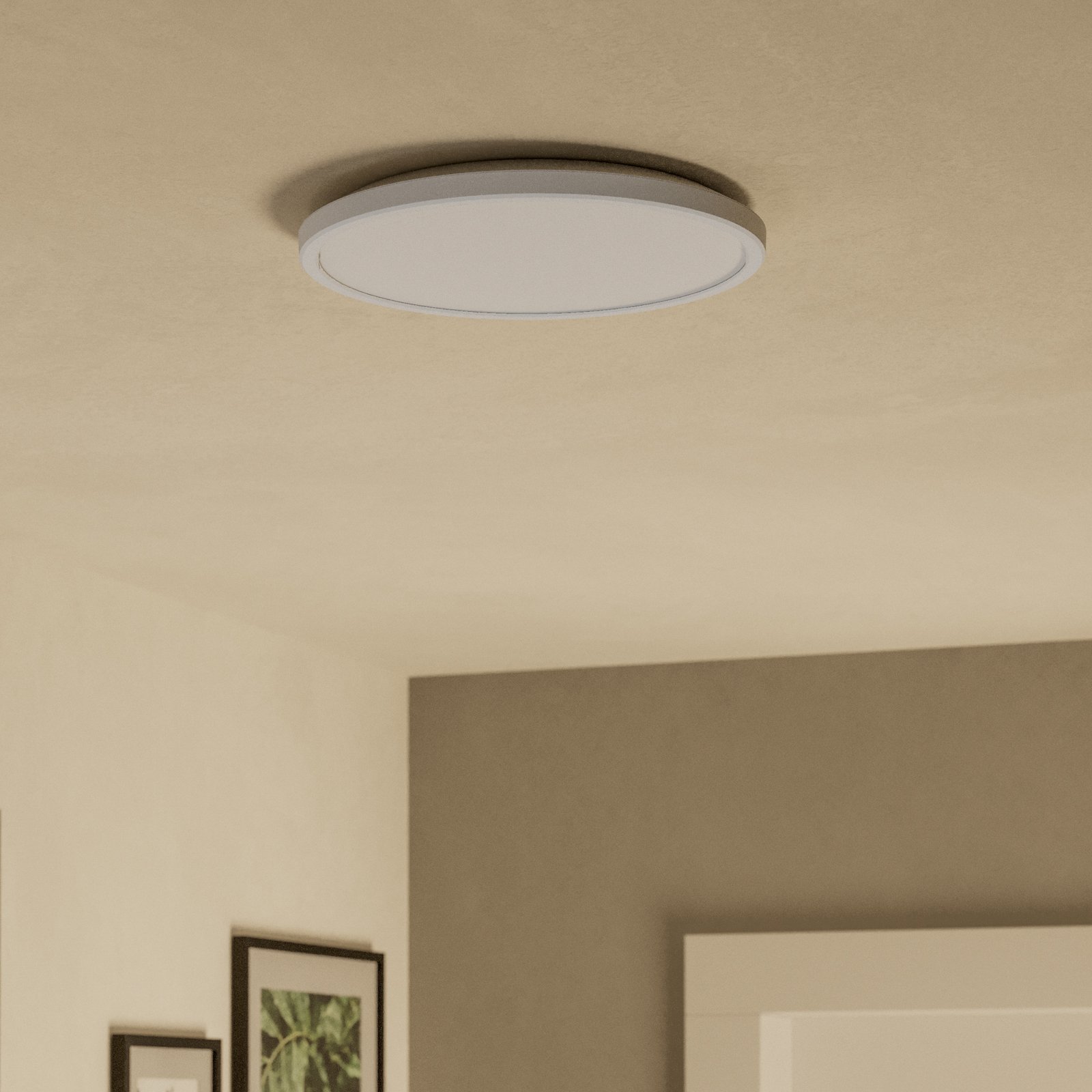 EGLO connect LED ceiling lamp Rovito-Z, white, Ø 30 cm