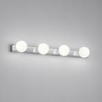 Helestra Lis LED mirror light, 4-bulb