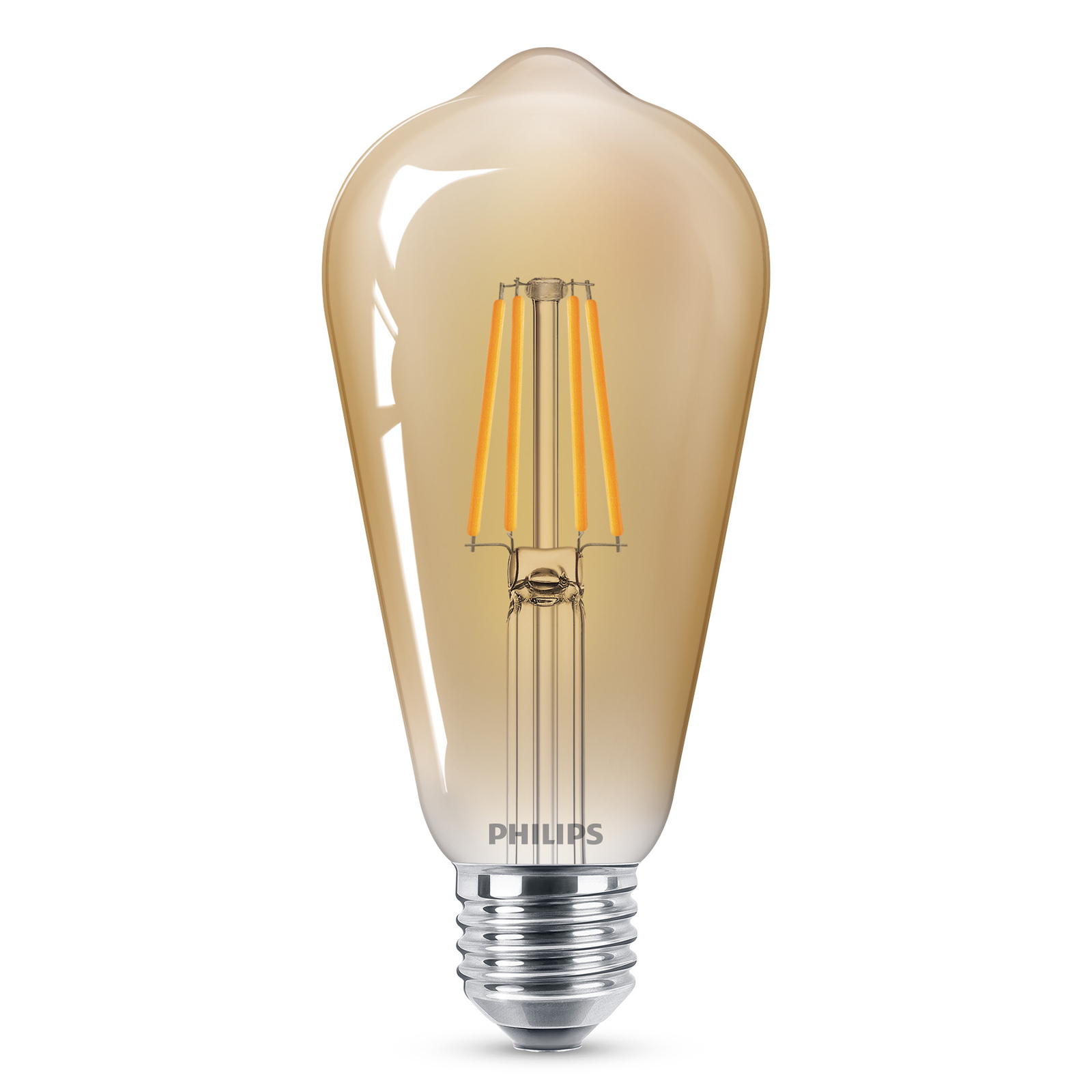 Philips E27 ST64 ampoule LED Curved 4 W 2 500 K or