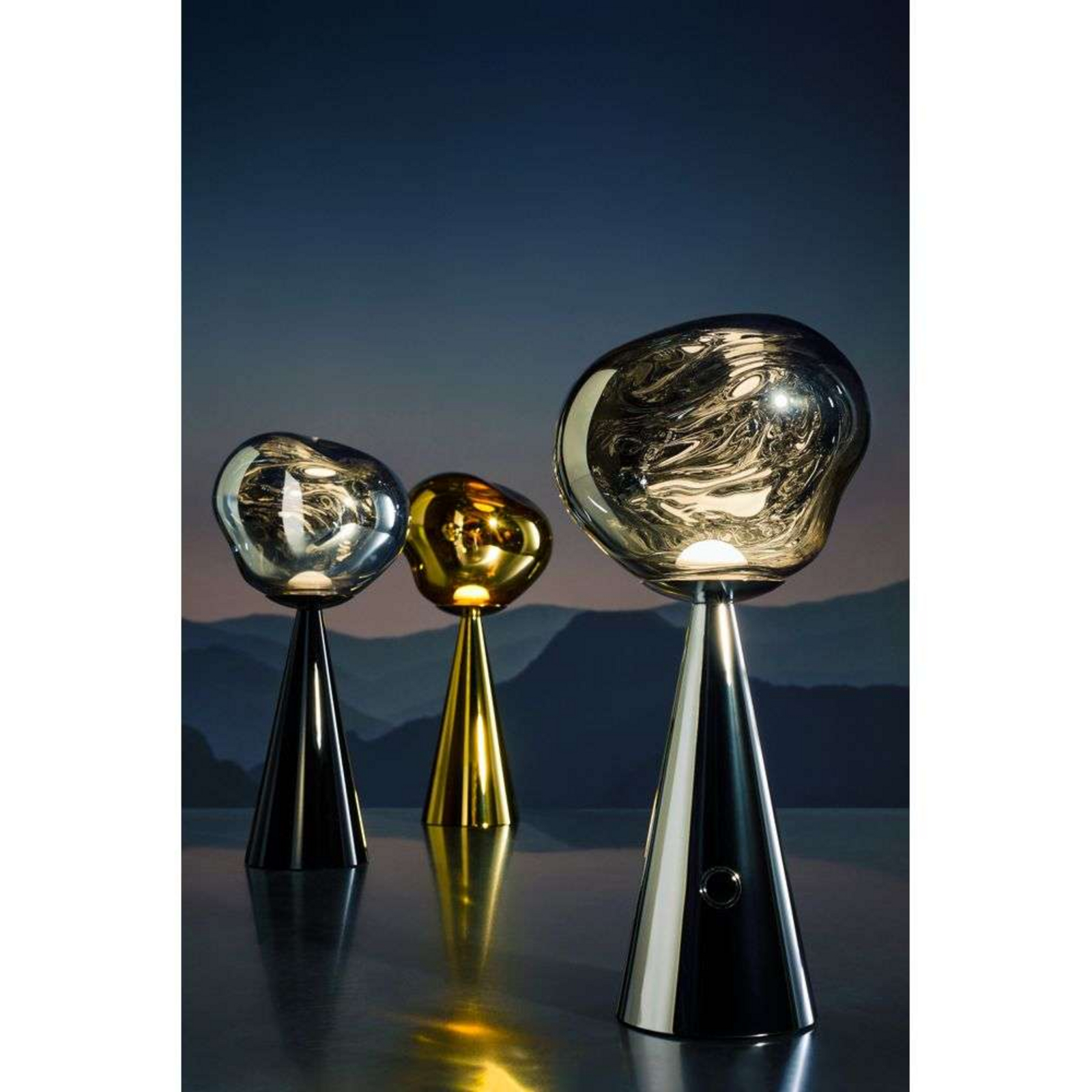 Melt Portable Veioză Gold - Tom Dixon