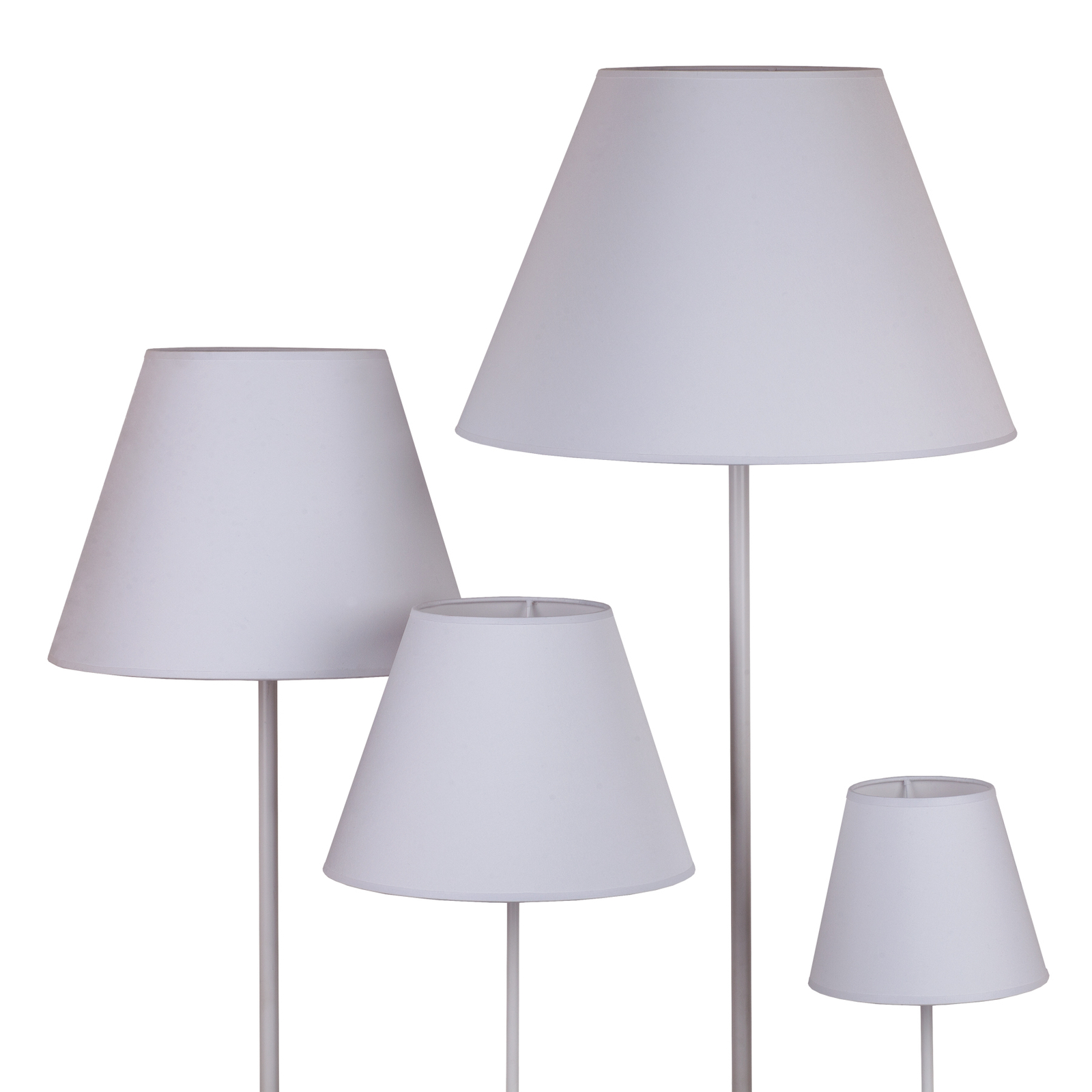 Sofia lampshade height 26 cm, white