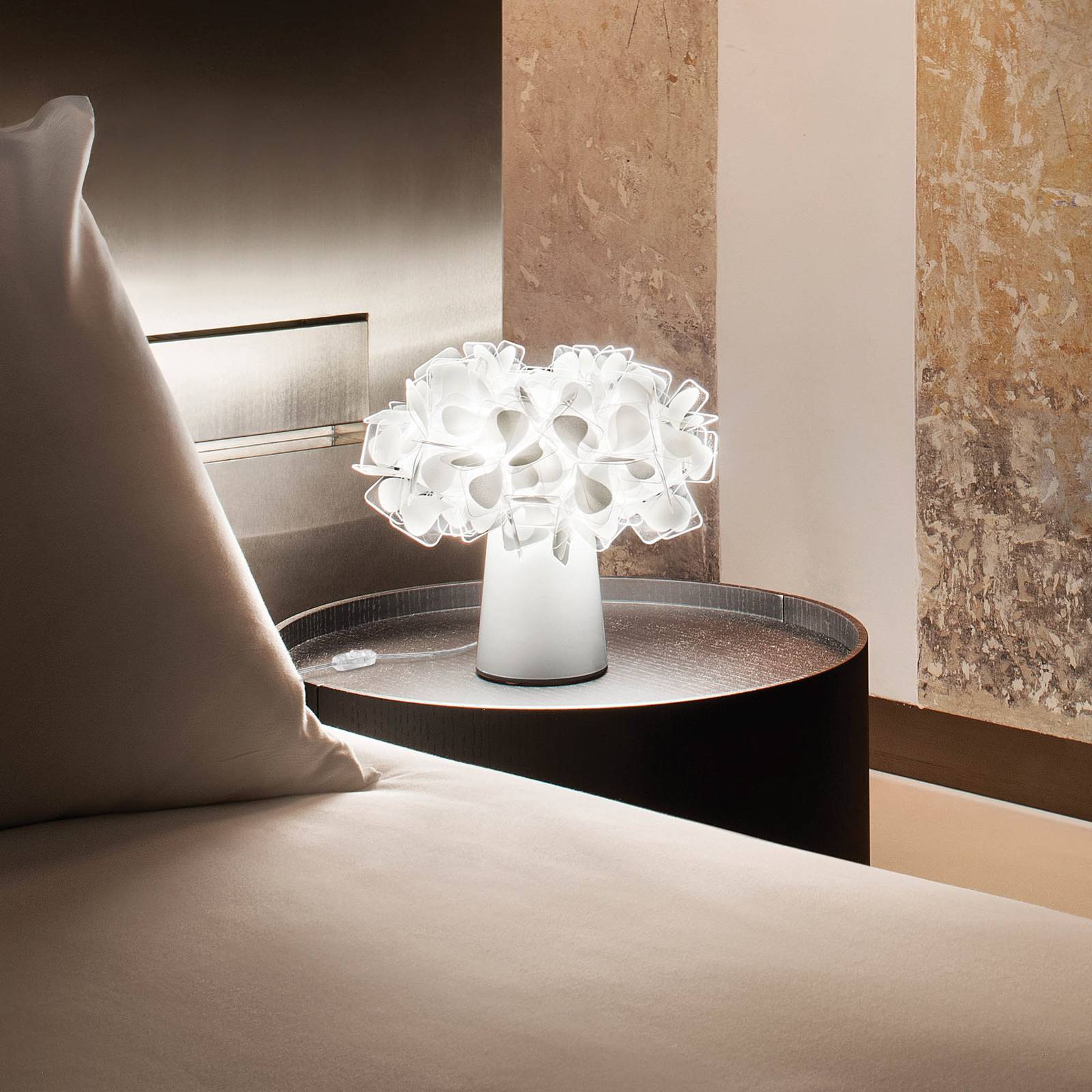 14: Slamp Clizia Mama Non Mama bordlampe E14 hvid