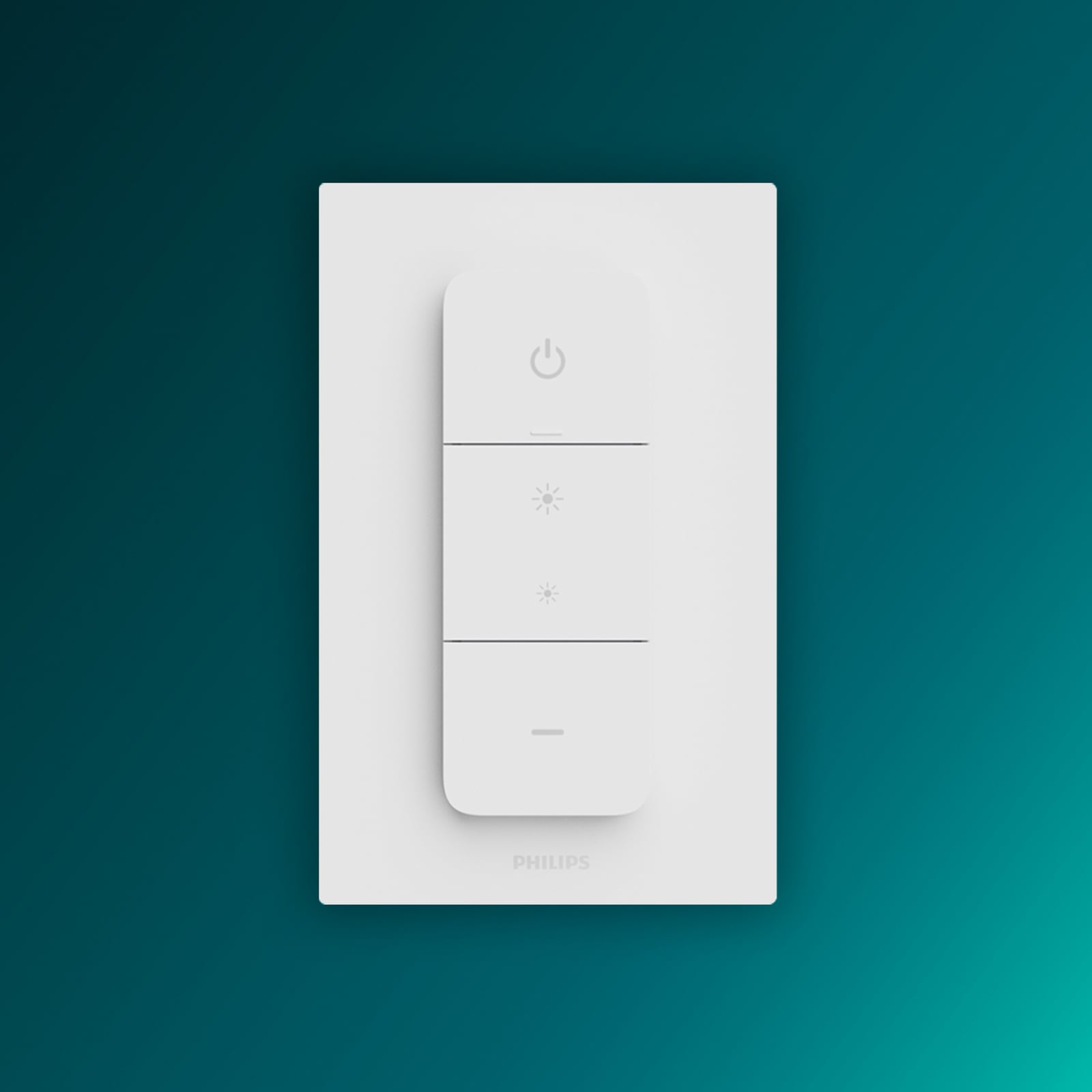 Plafón LED Superslim de Philips, blanco, CCT, atenuable