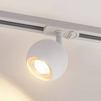 Lindby Guus LED reflektor, 1fázová kolejnice, bílá