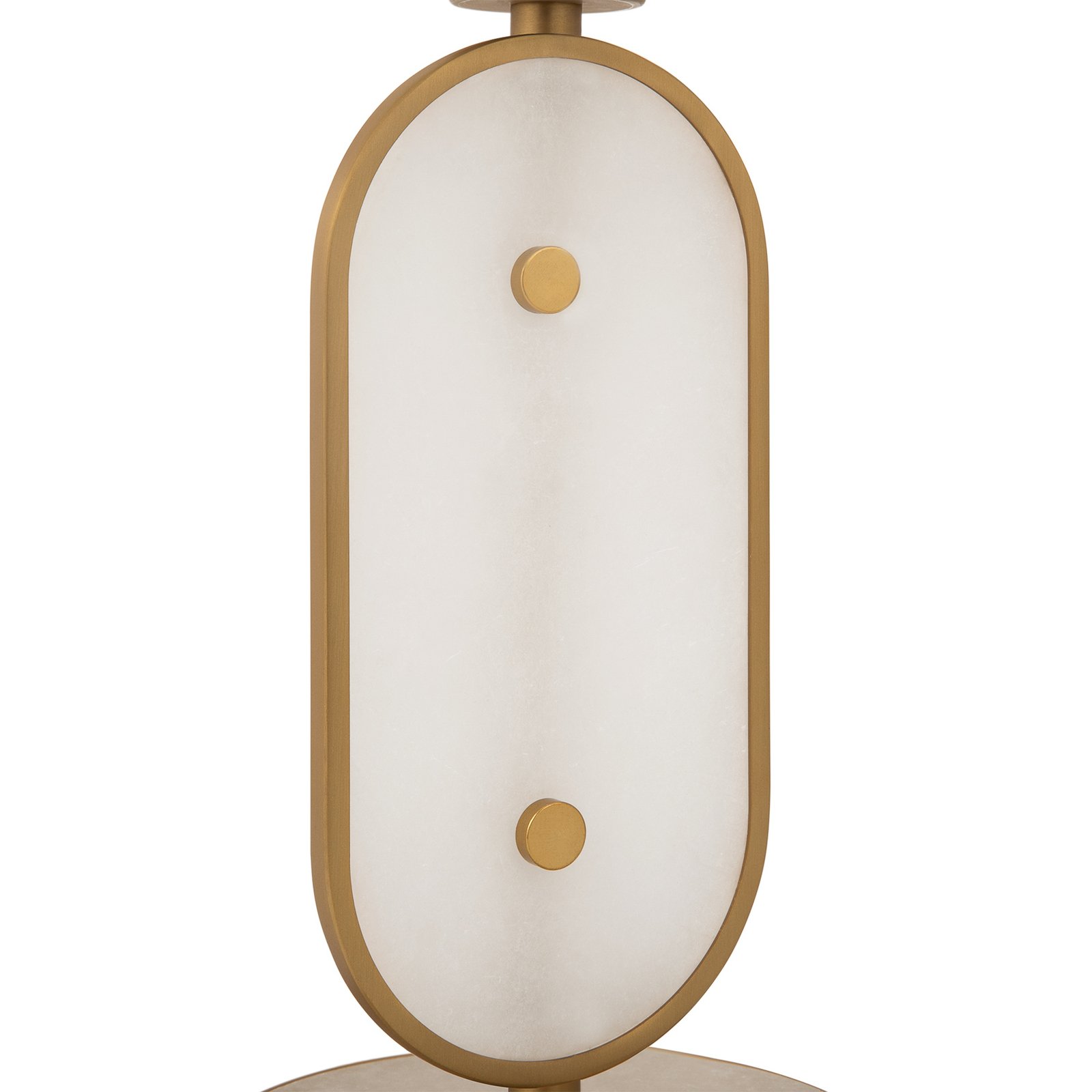 Maytoni Marmo table lamp, gold colour/natural stone