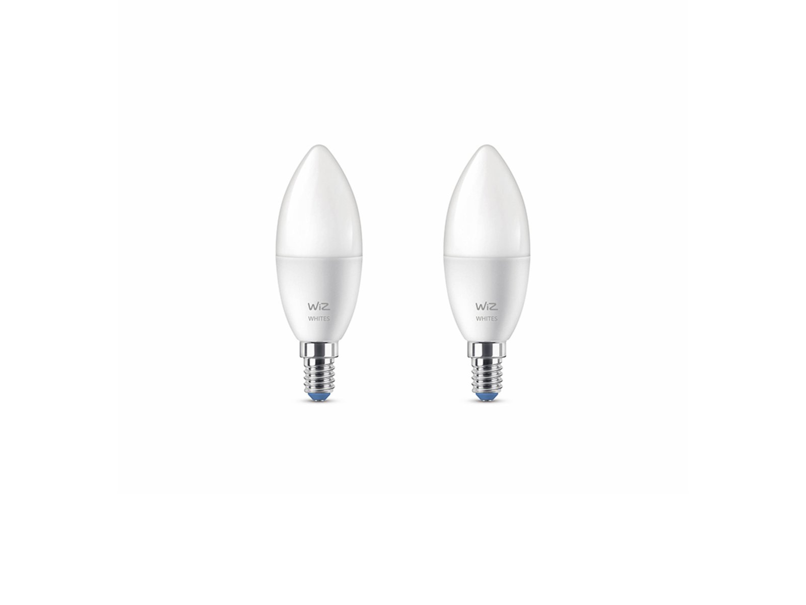 Becuri Smart TW 4,9W 470lm 2700-6500K 2-pack Lumânare E14- WiZ