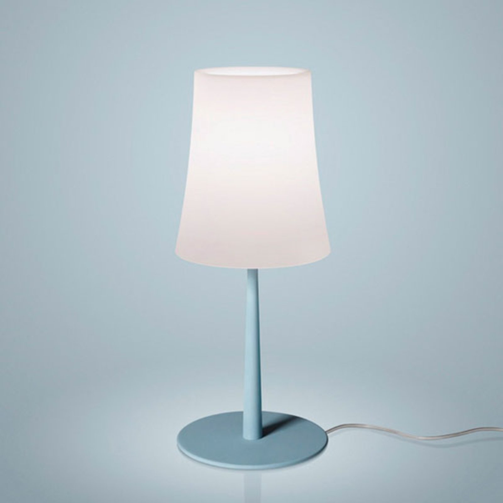 Birdie Easy Pöytävalaisin Opaque Light Blue - Foscarini
