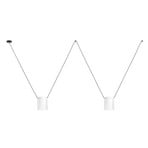 LEDS-C4 Attic Double Hängeleuchte Zylinder Ø 15cm