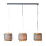 Waterlilly pendant light, 3-bulb