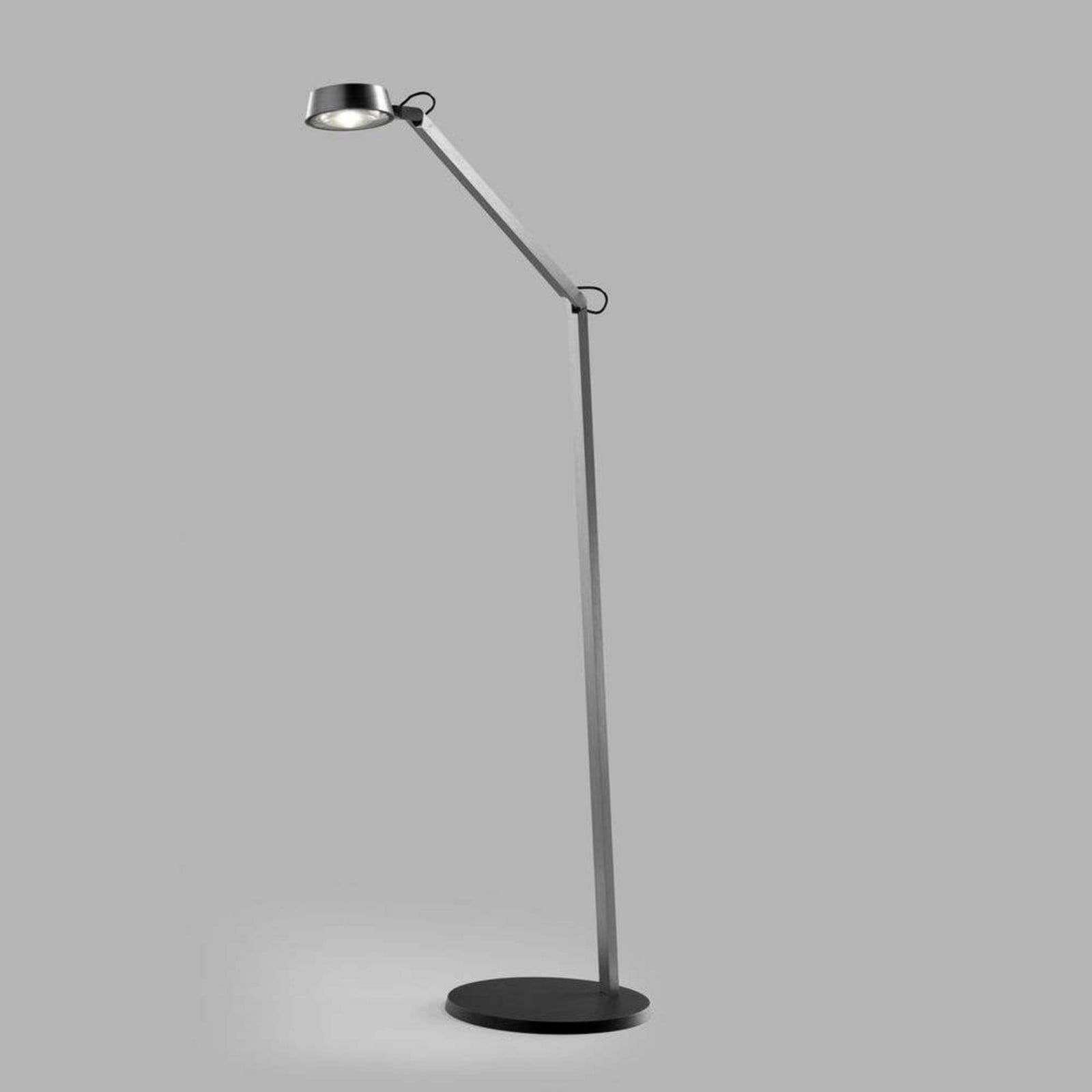 Dark F1 Gulvlampe Titanium LIGHT-POINT - Stue - Aluminium billede