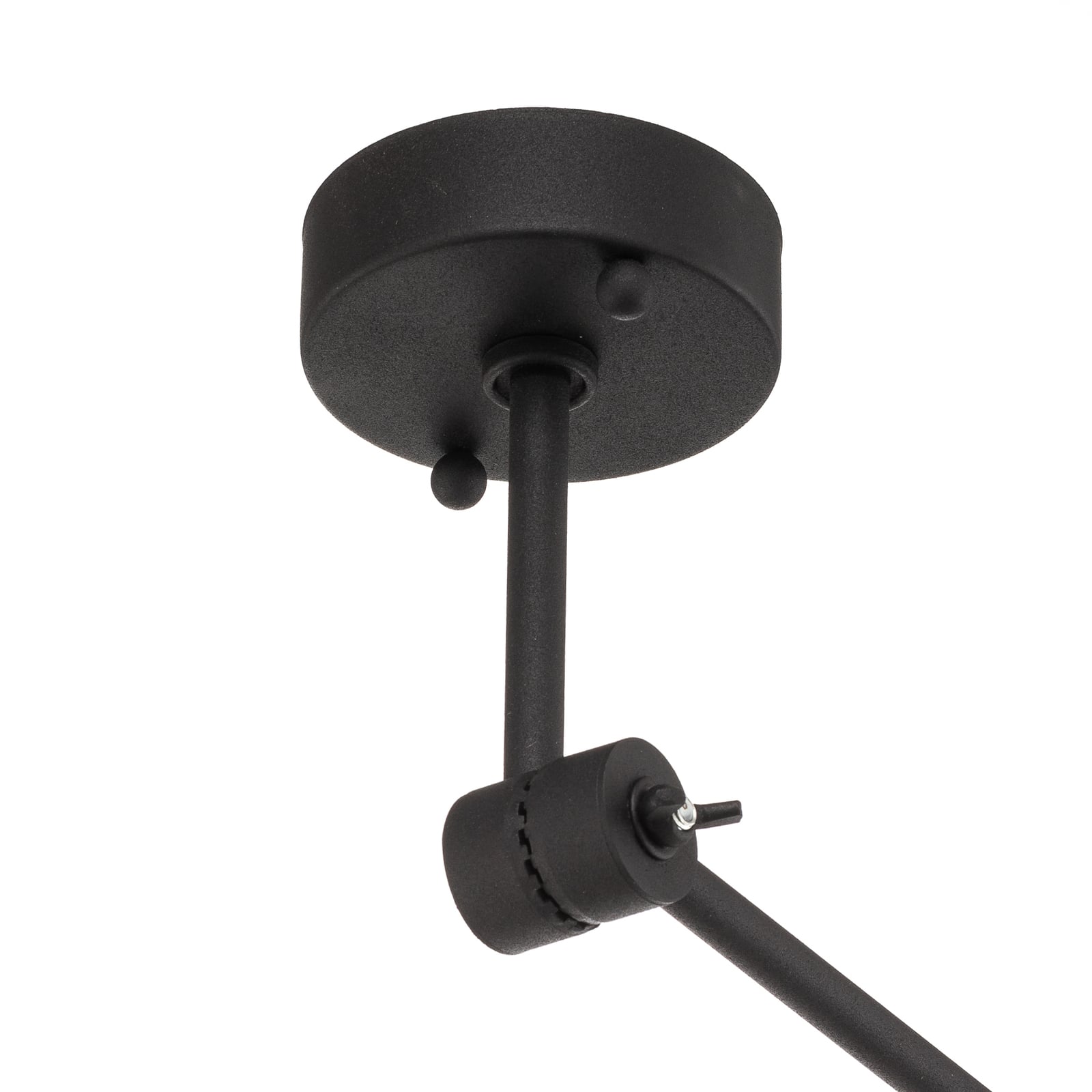 Lampa sufitowa 808, czarna, 1-punktowa, z regulacją – ALDEX