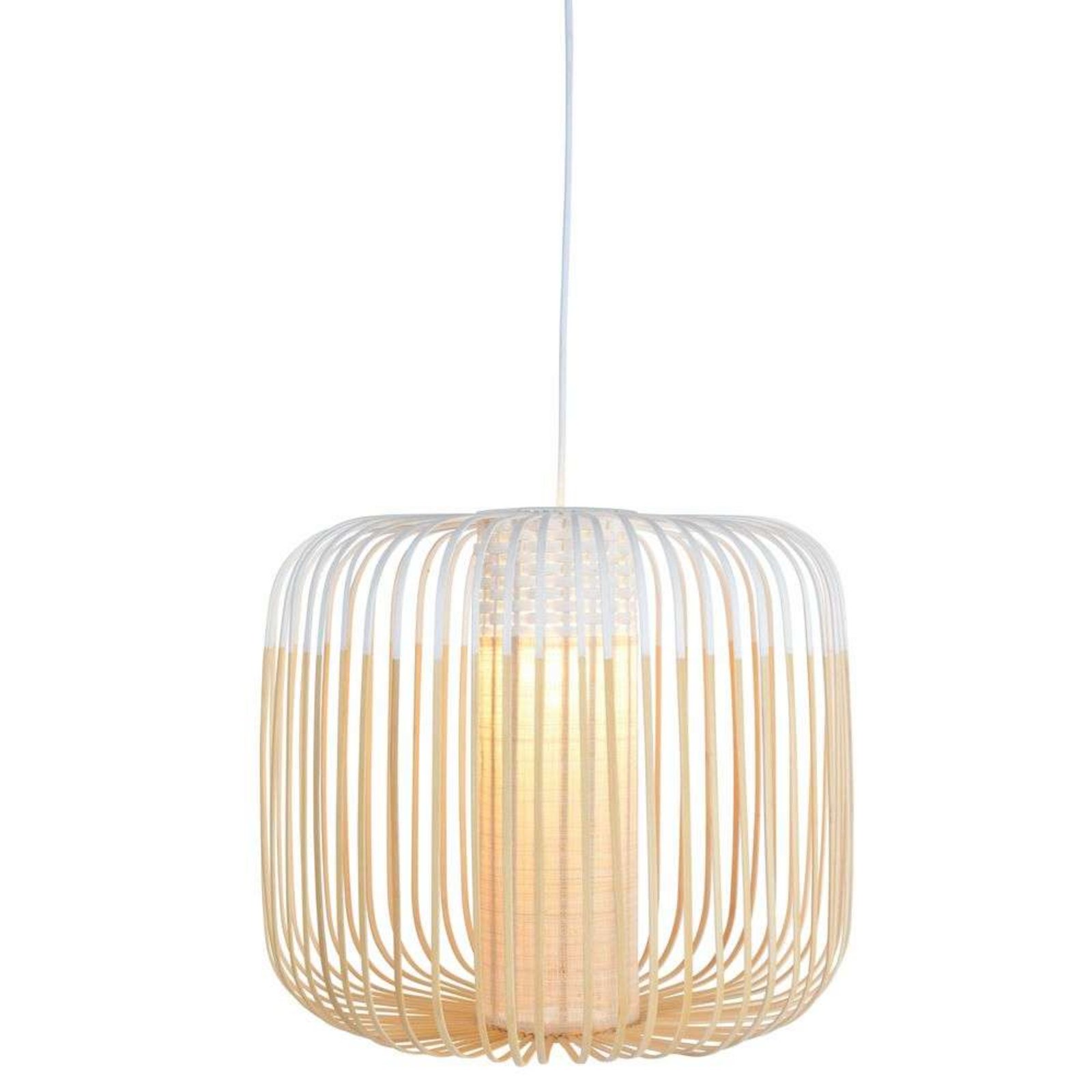 Bamboo Lustră Pendul M White - Forestier