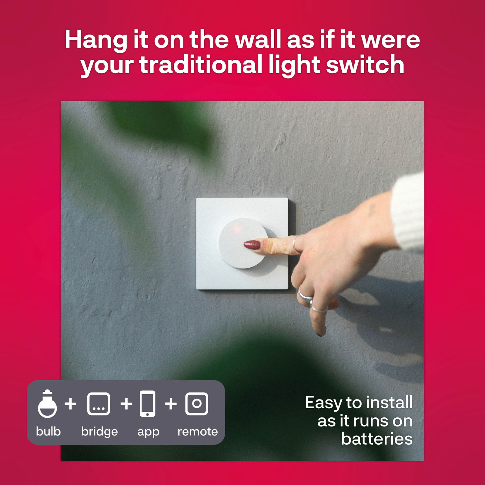 Innr Smart Button remote control/wall switch