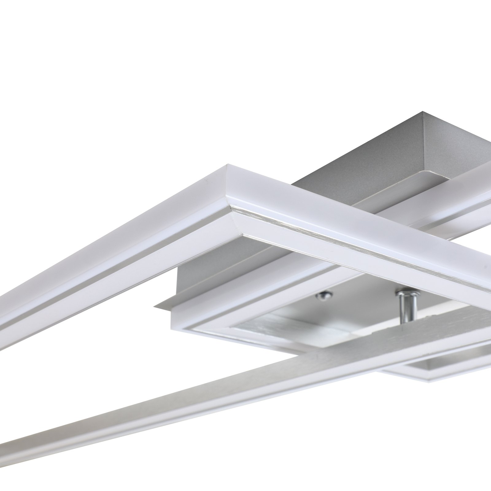 Lindby Lorina LED ceiling light, rectangular, RGBW