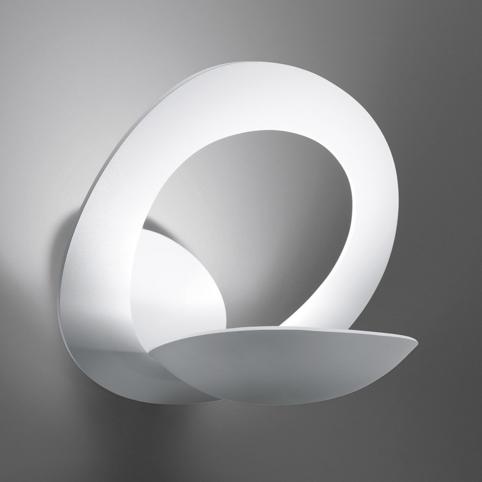 Artemide Pirce vägglampa, vit från Artemide