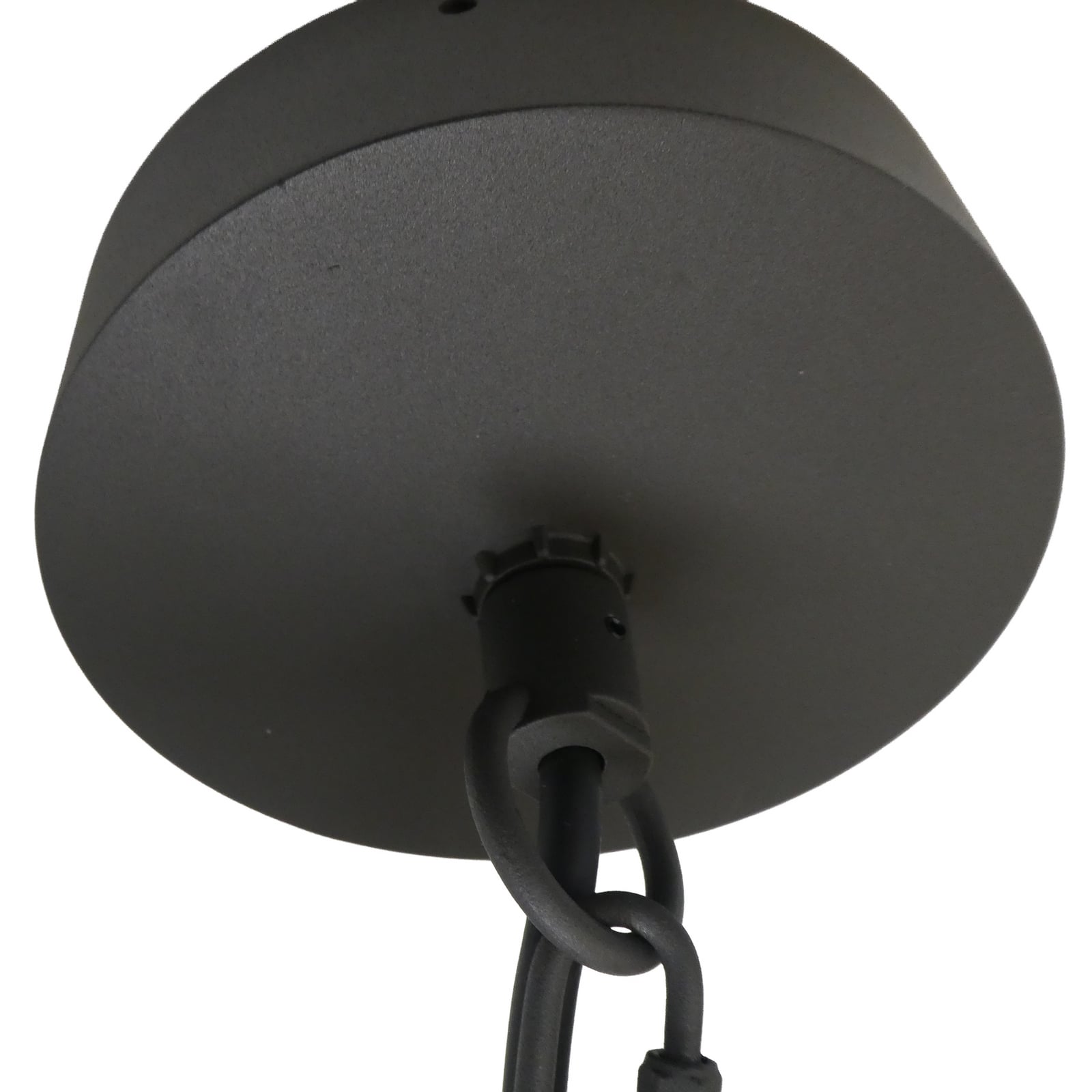 Lucande outdoor hanging light Ferda, 25 cm, anthracite, IP44 Lucande outdoor hanging light Ferda, 25 cm, anthracite, IP44