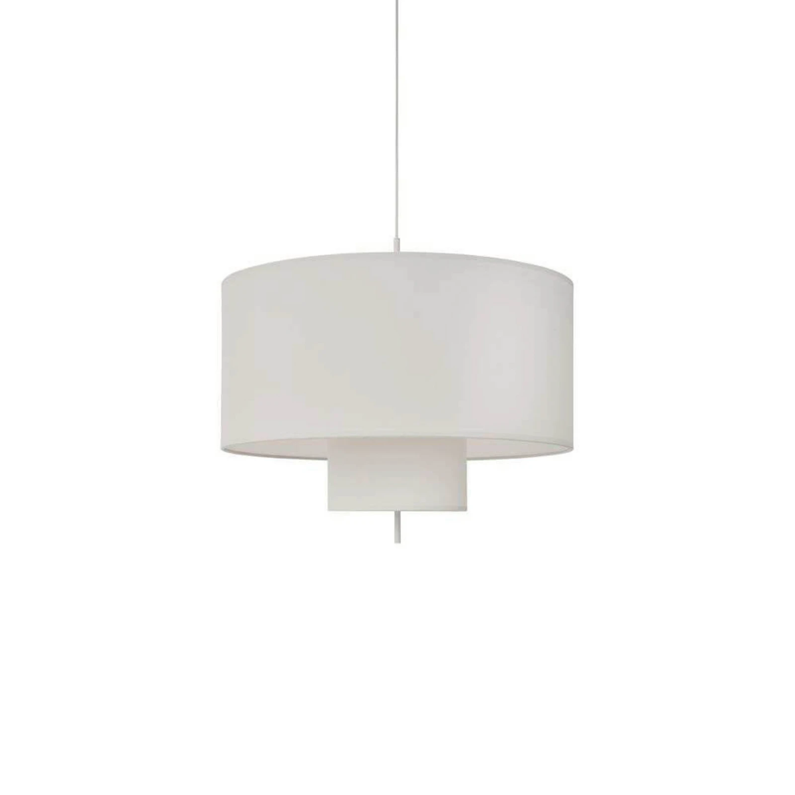 NEW WORKS Suspension Margin, Ø 90 cm, blanc, E27