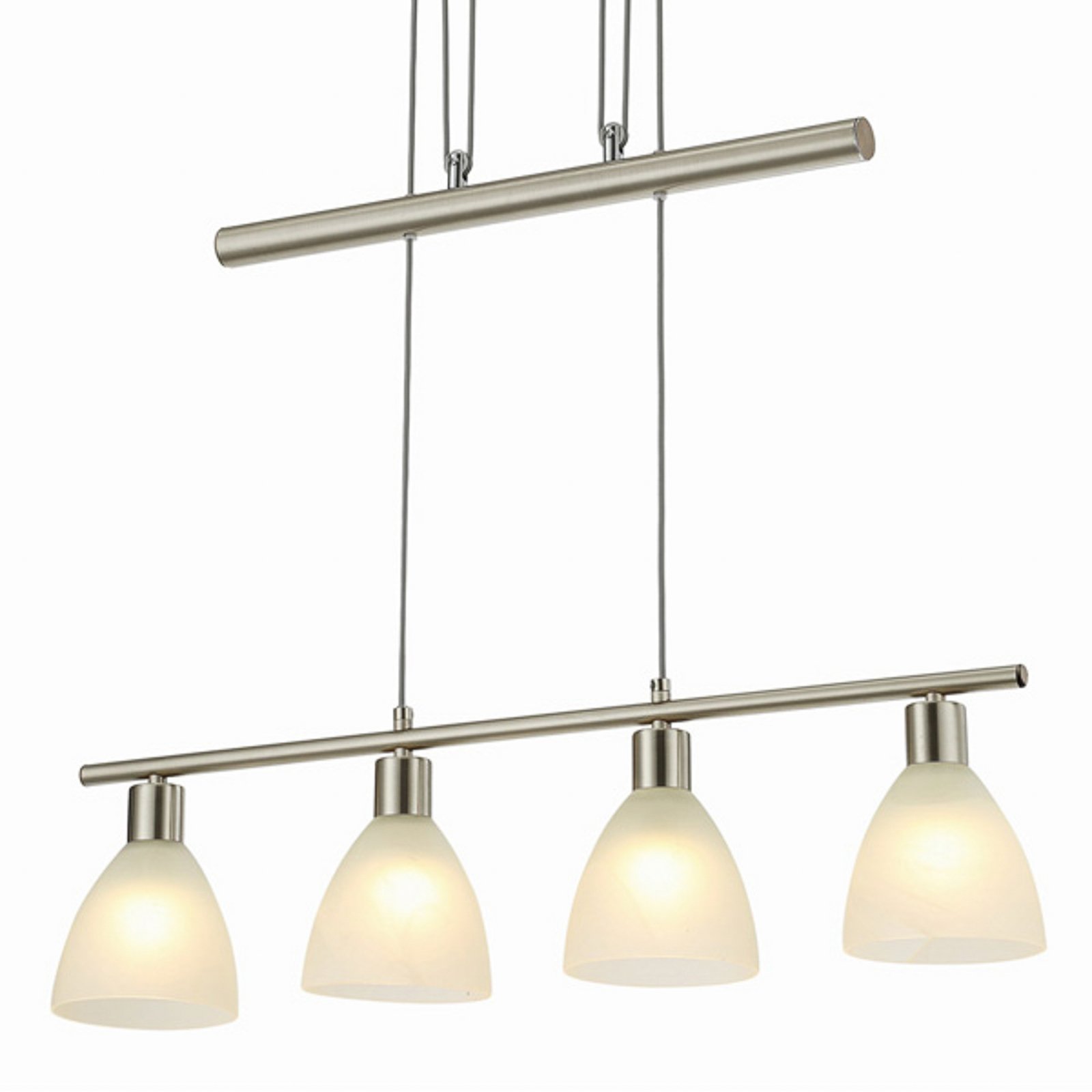 Simeon Lampada a Sospensione White/Nichel - Lindby