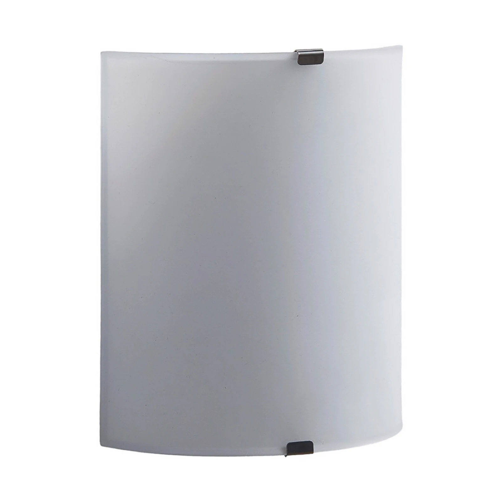 Lindby Applique a LED Helmi, altezza 21 cm, vetro, semicircolare