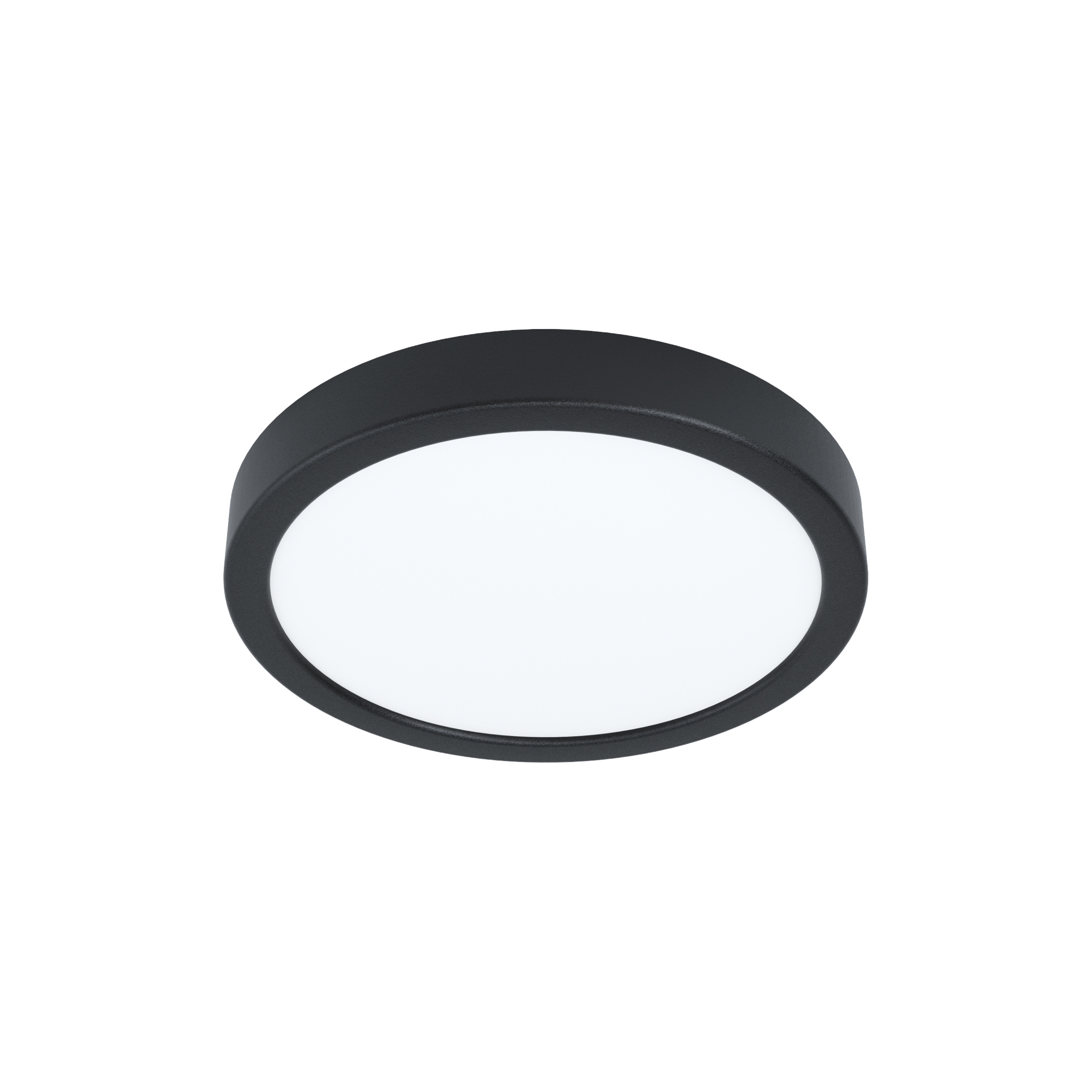 EGLO connect Smart-LED-Aufbauleuchte Fueva 6-Z,schwarz,Ø21cm