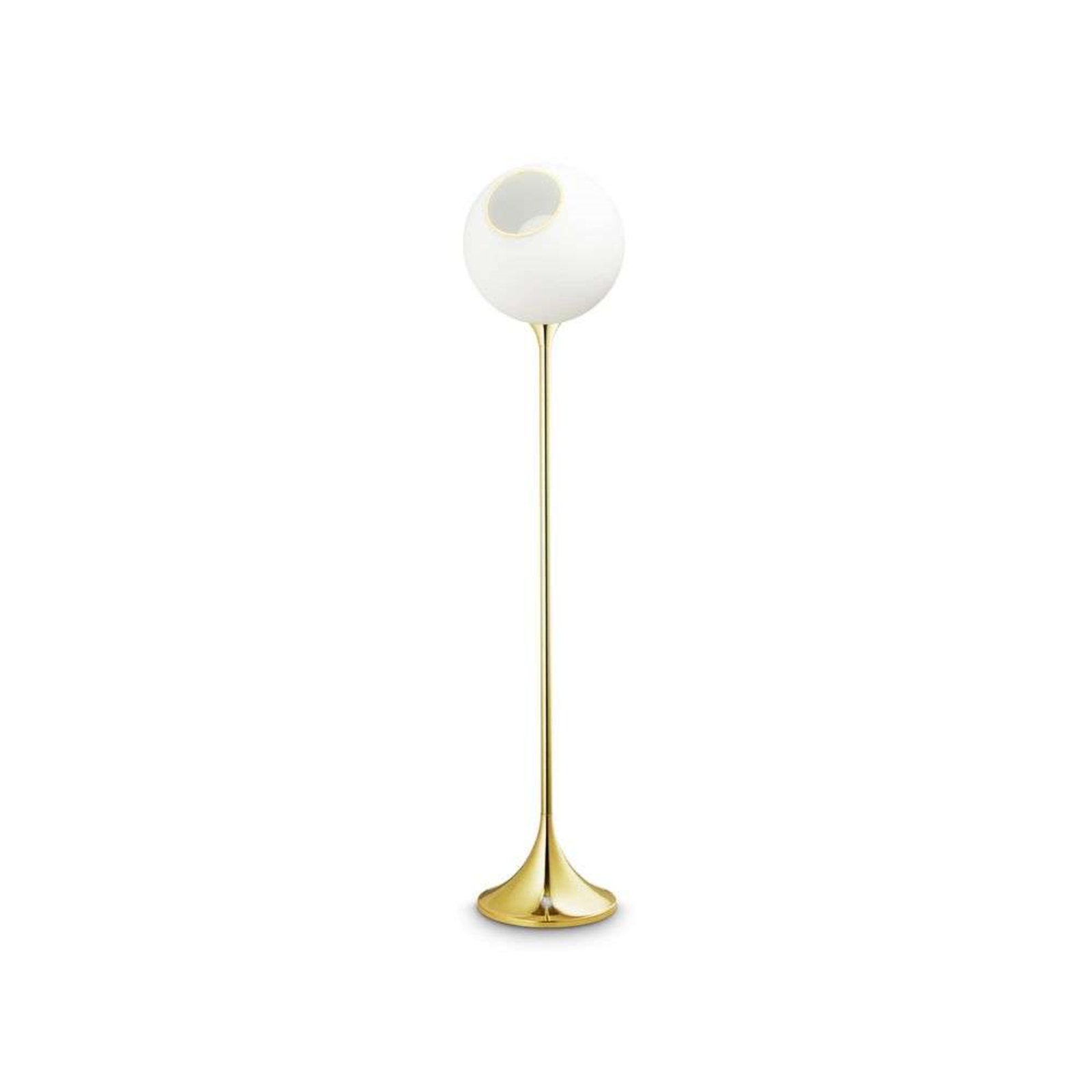 Ballroom Lampadar White Snow/Gold - Design By Us