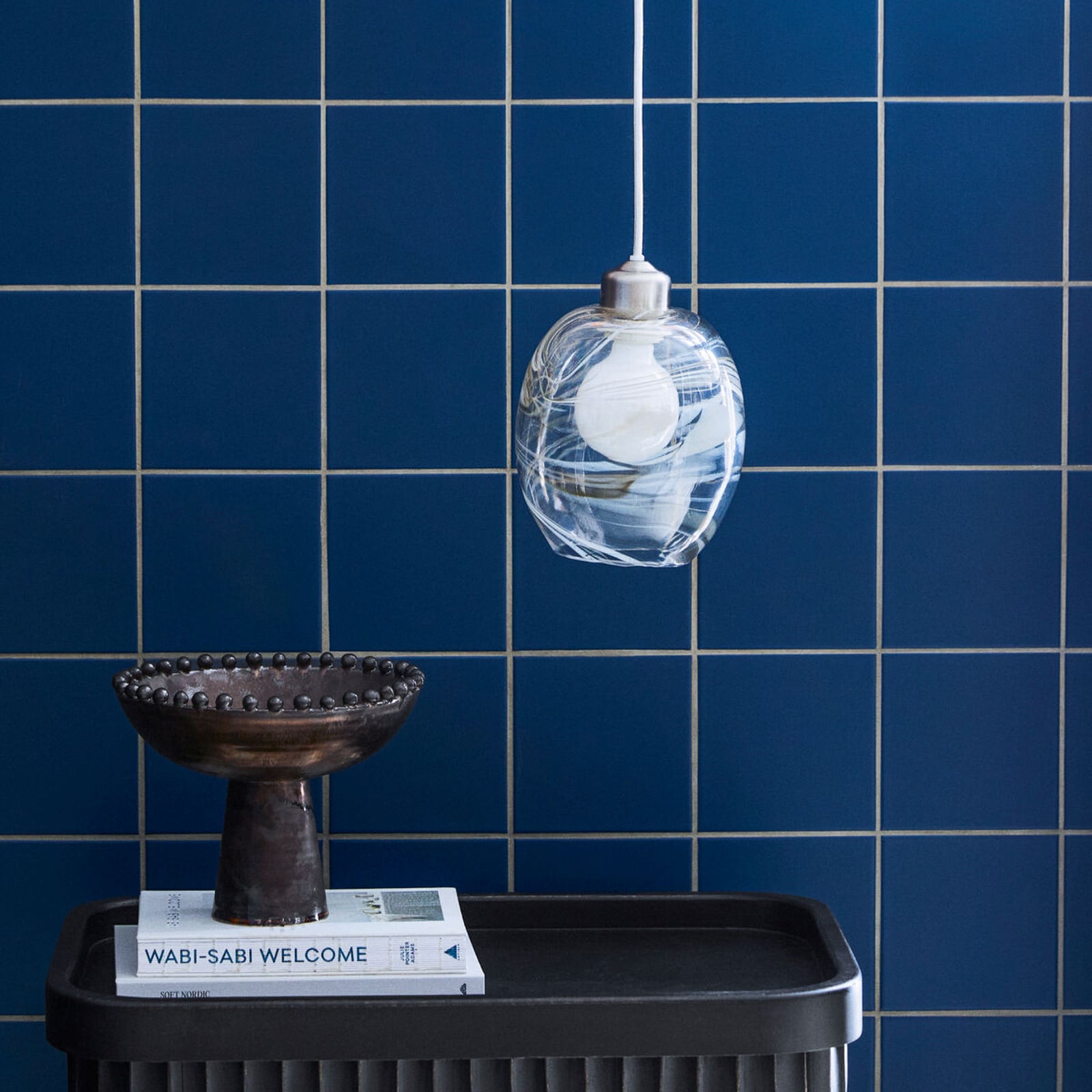 Żyrandol Hite w kolorze kremowym, Ø18 cm, szkło – House Doctor