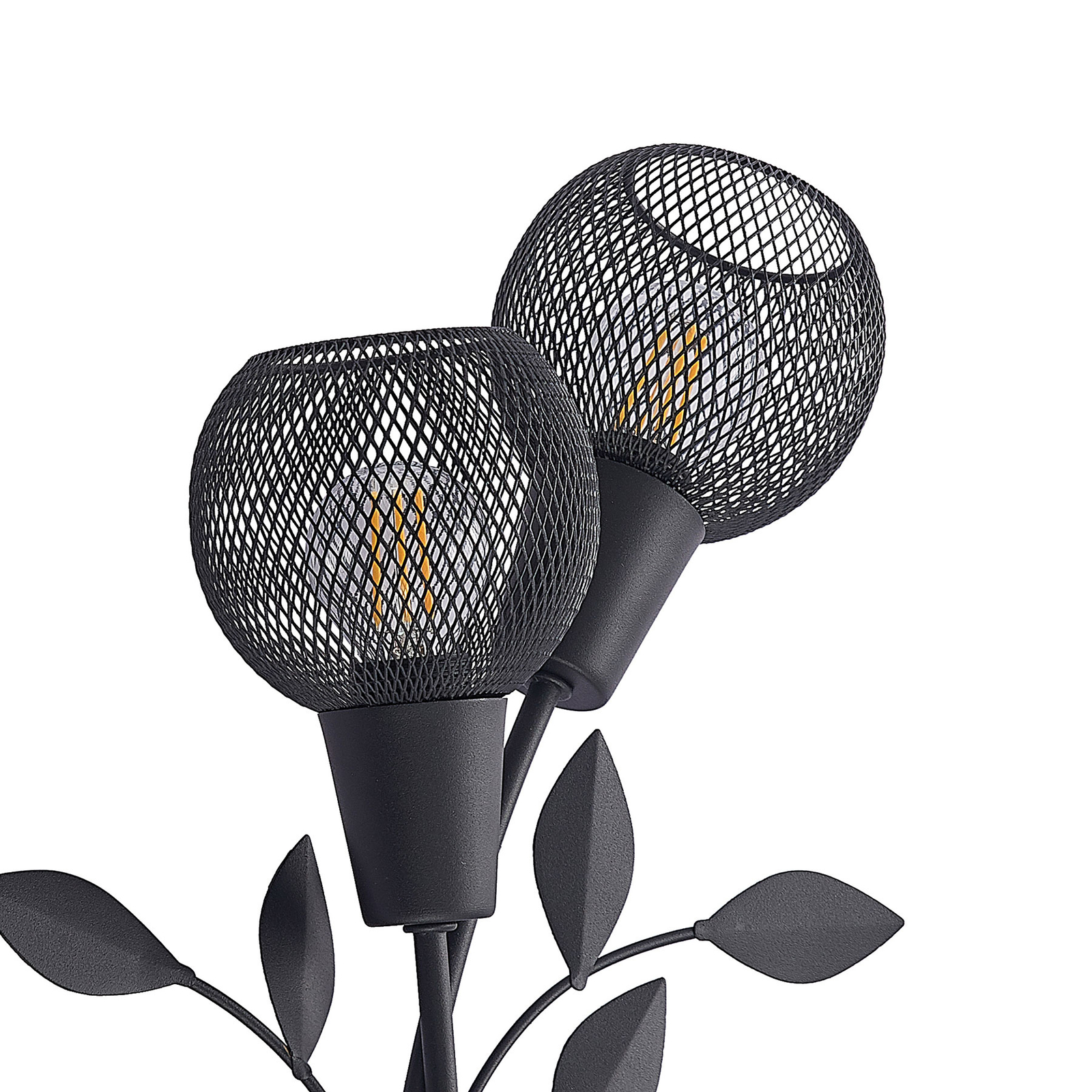 Lindby Kanye Florentiner-Wandlampe, zweiflammig