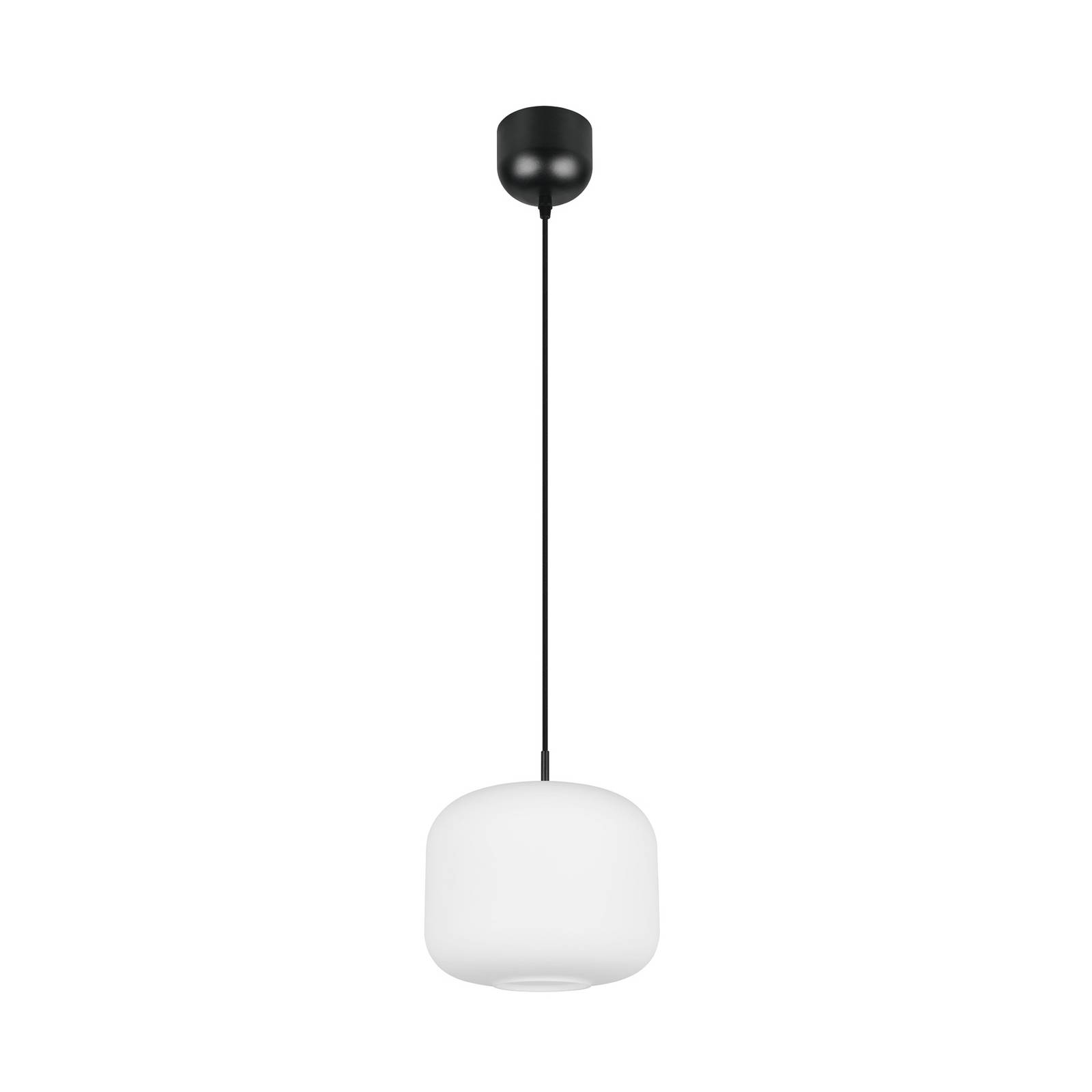 Hängeleuchte Signe, Ø 25 cm, weiß, Glas, E27