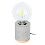 Jasper Bordlampe Wood/Black/Grey - Envostar