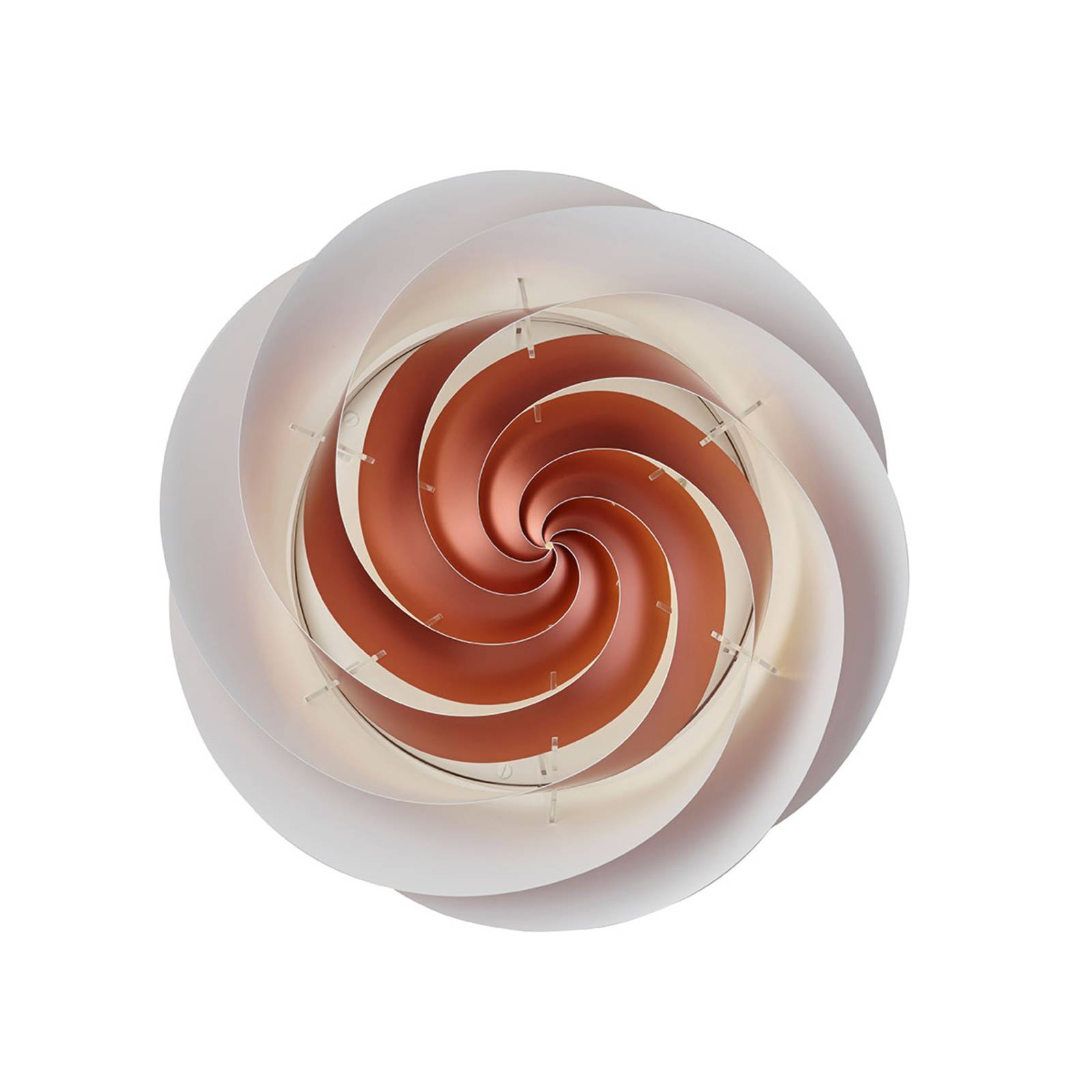 LE KLINT Swirl medium – wall light, copper