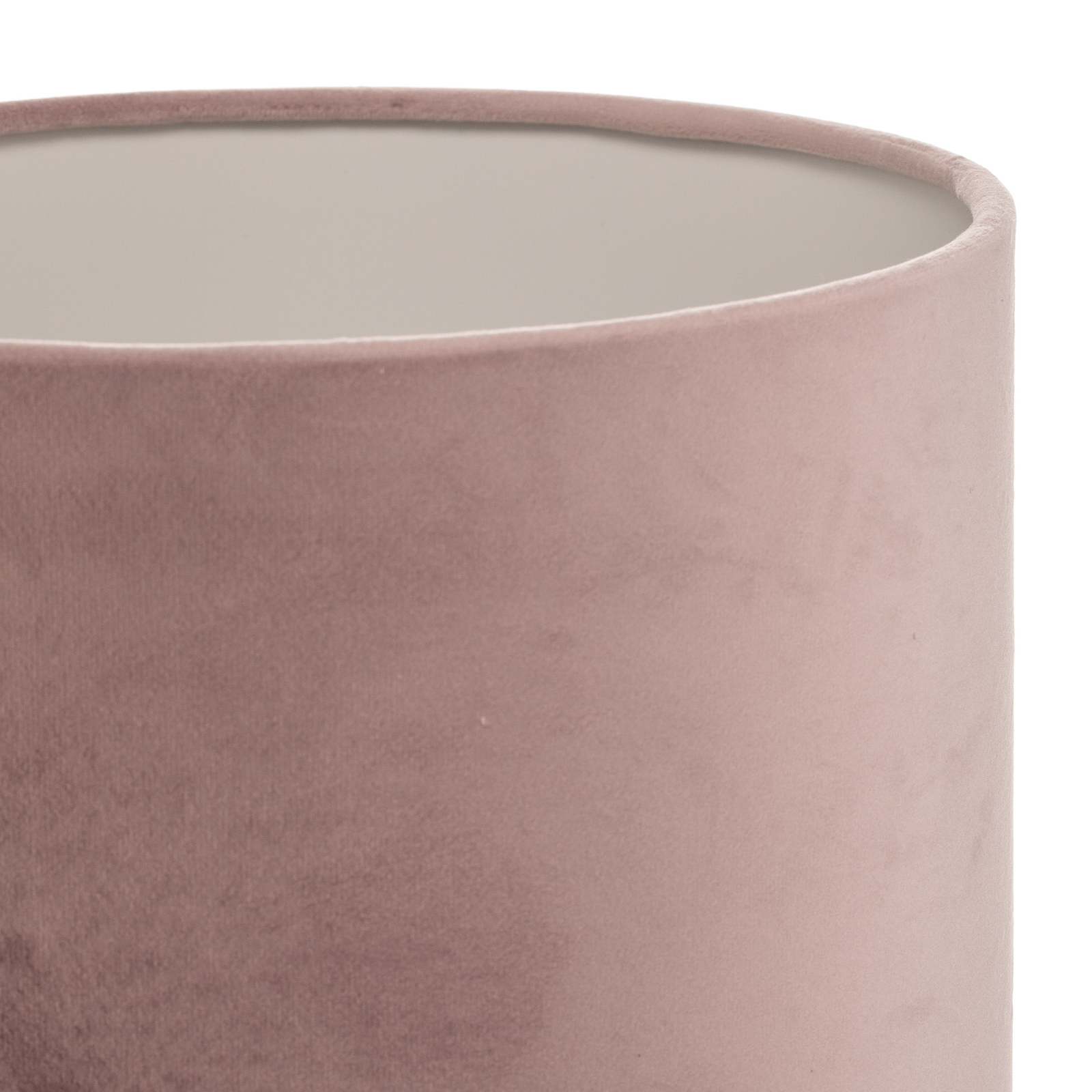 Lampenschirm Petit A rosa/weiß