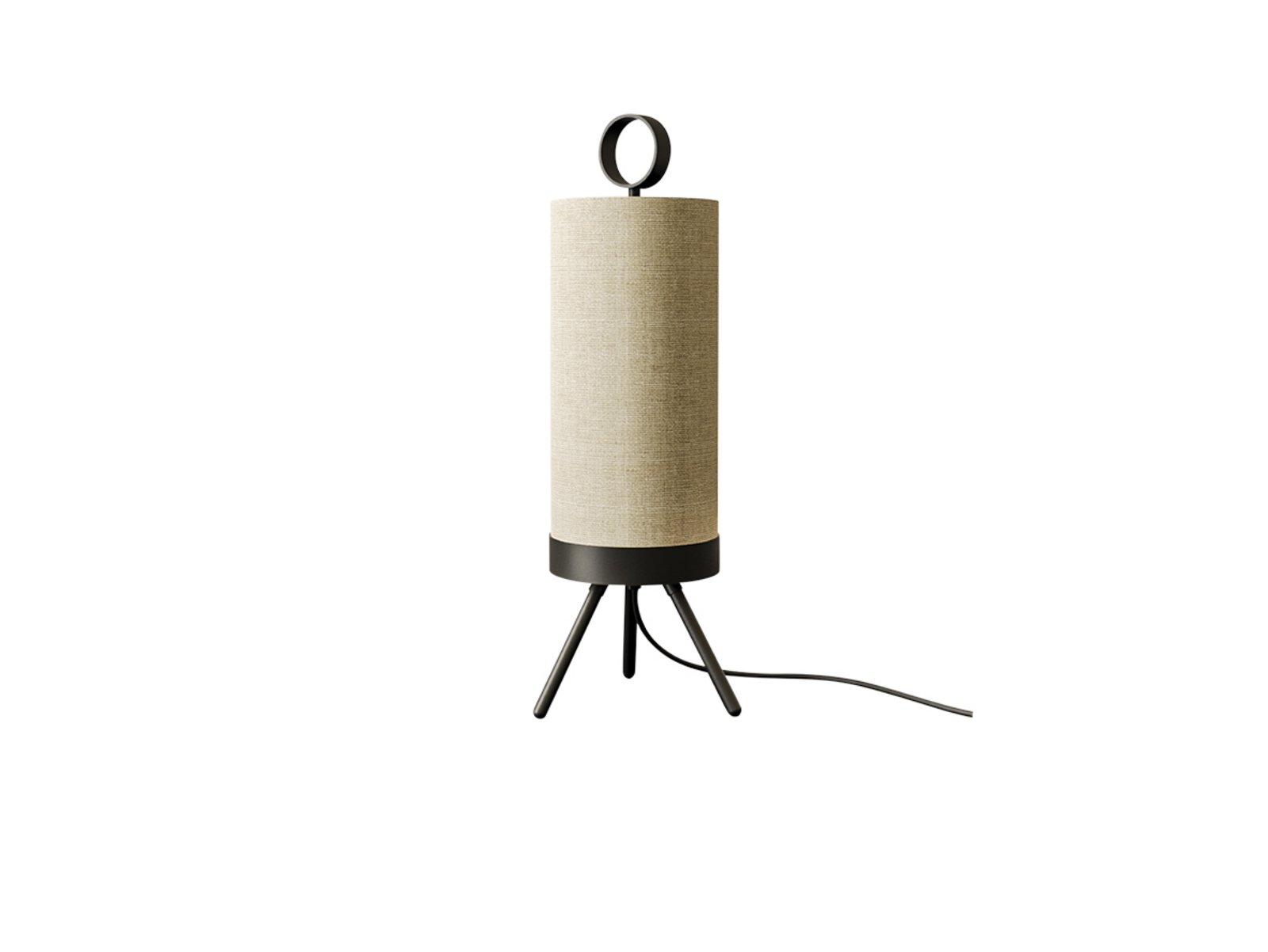 Nooi Table Lamp Cream/Matt Black - Aromas del Campo