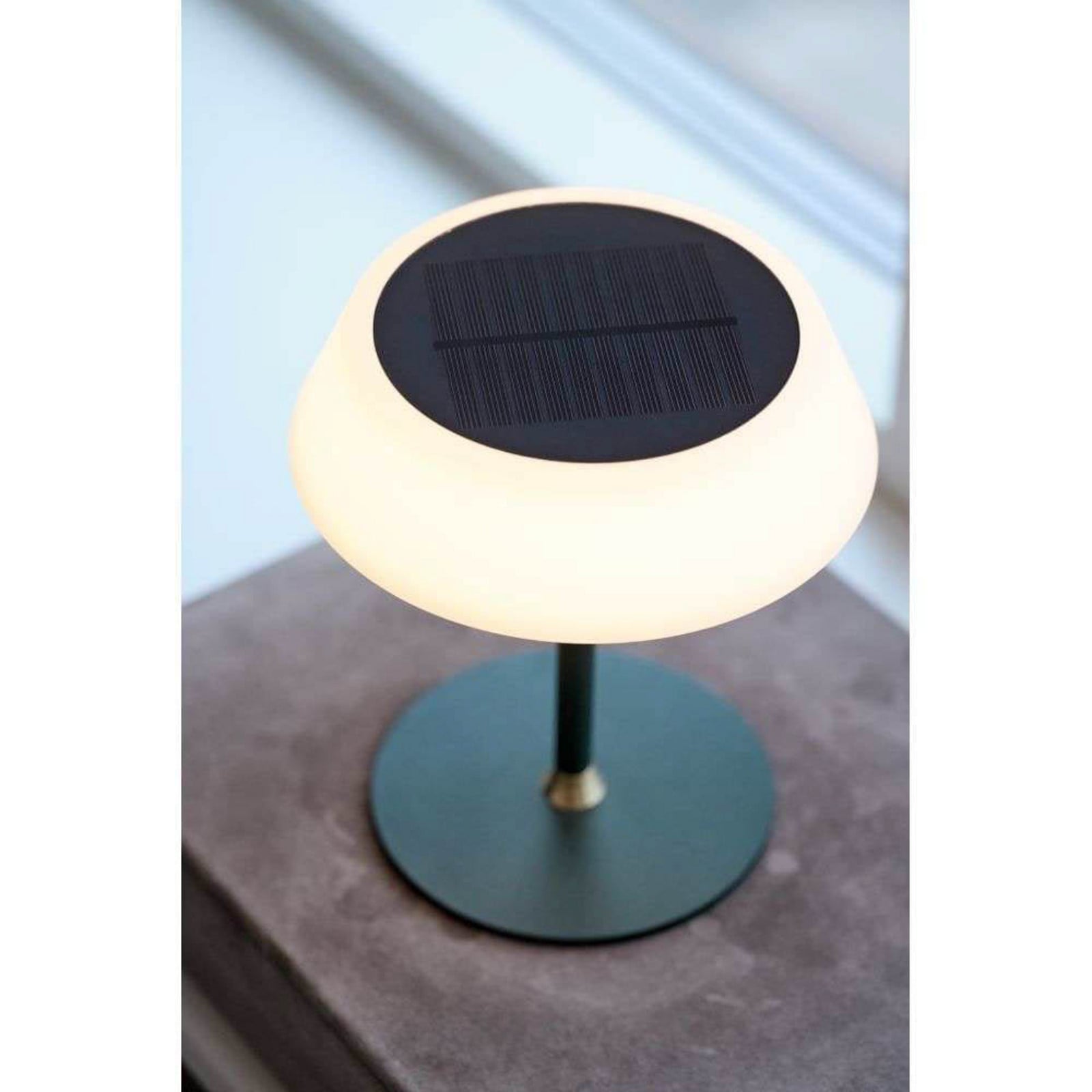 Solar Portable Tischleuchte Dunkelheit Grün Halo Design - Wohnzimmer - Metall