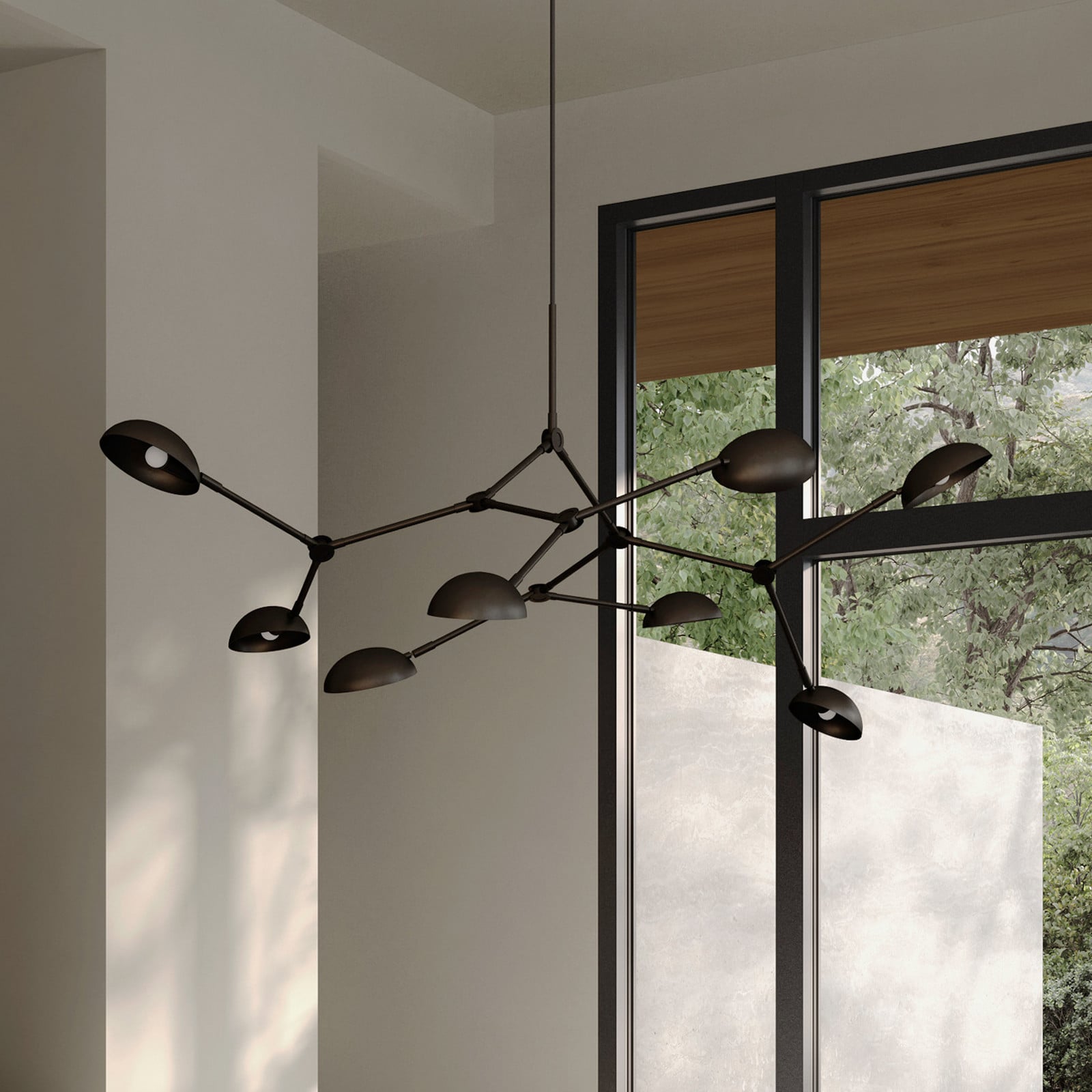 Lustre suspendu « Drop » en bronze, , à 8 lampes, E14 - 101 Copenhagen
