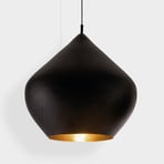 Tom Dixon LED hanging light Beat Stout, black, Ø 52 cm