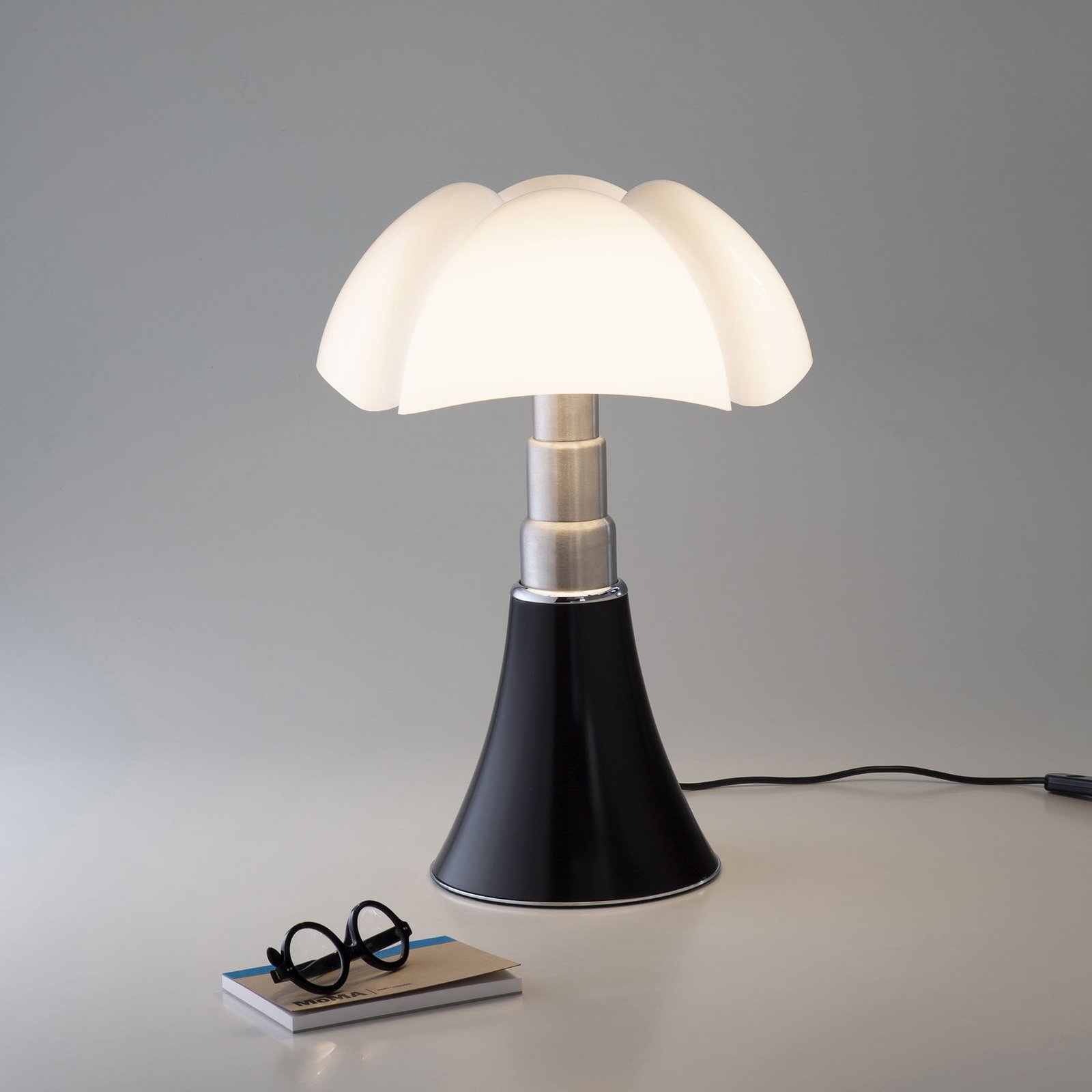 Pipistrello LED Taffellamp Medium Donker Brown - Martinelli Luce