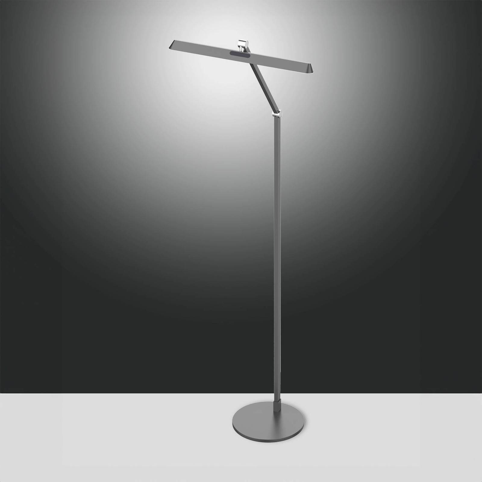 Lampa stojąca LED Beba, antracyt, wysokość 110 cm, CCT, ściemniany