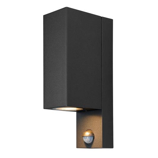 Prios Tetje outdoor light black, angular, sensor Lights.ie